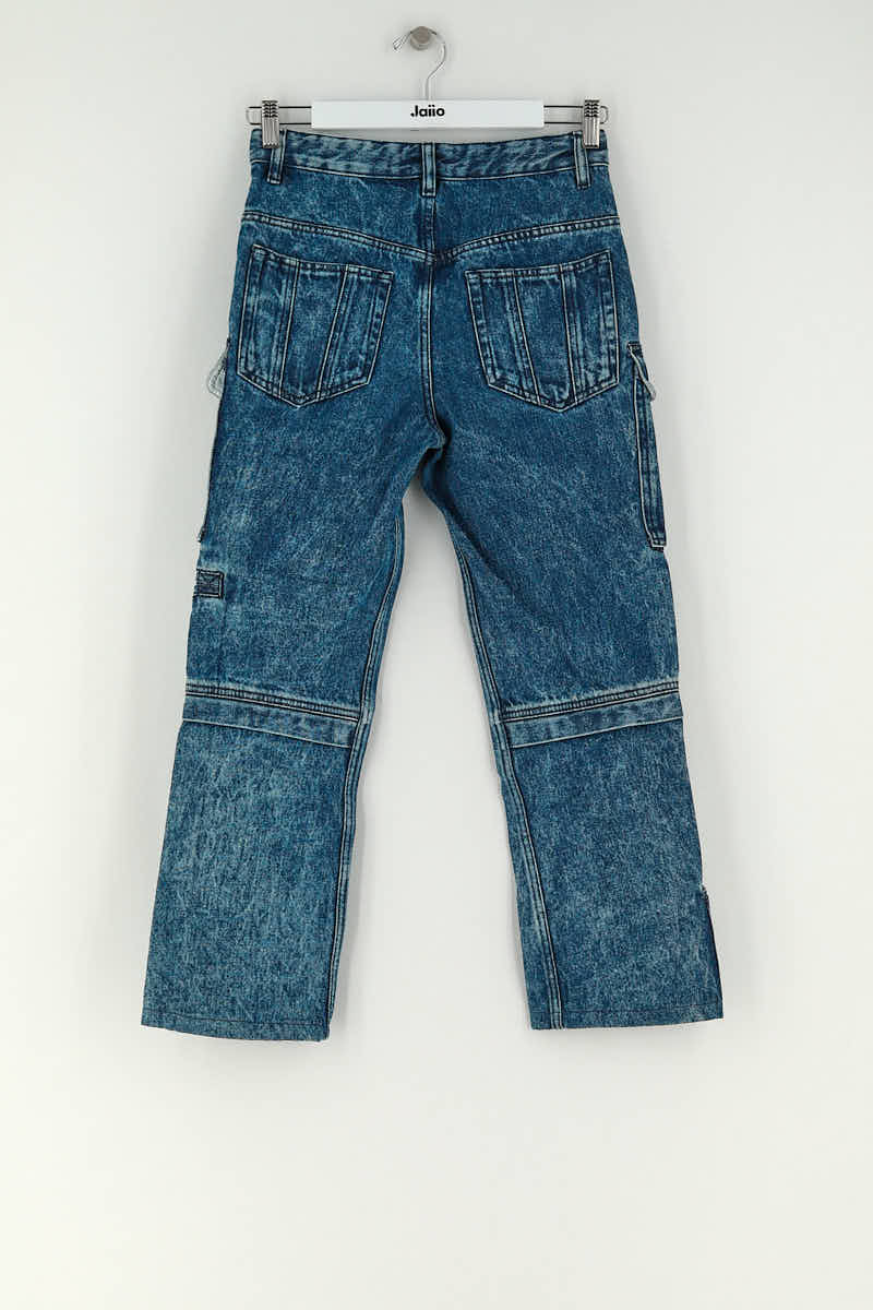 - Straight-leg jeans
- 5 pockets
- Straight cut
- Faded effect ISABEL MARANT - Seconde Main Blue