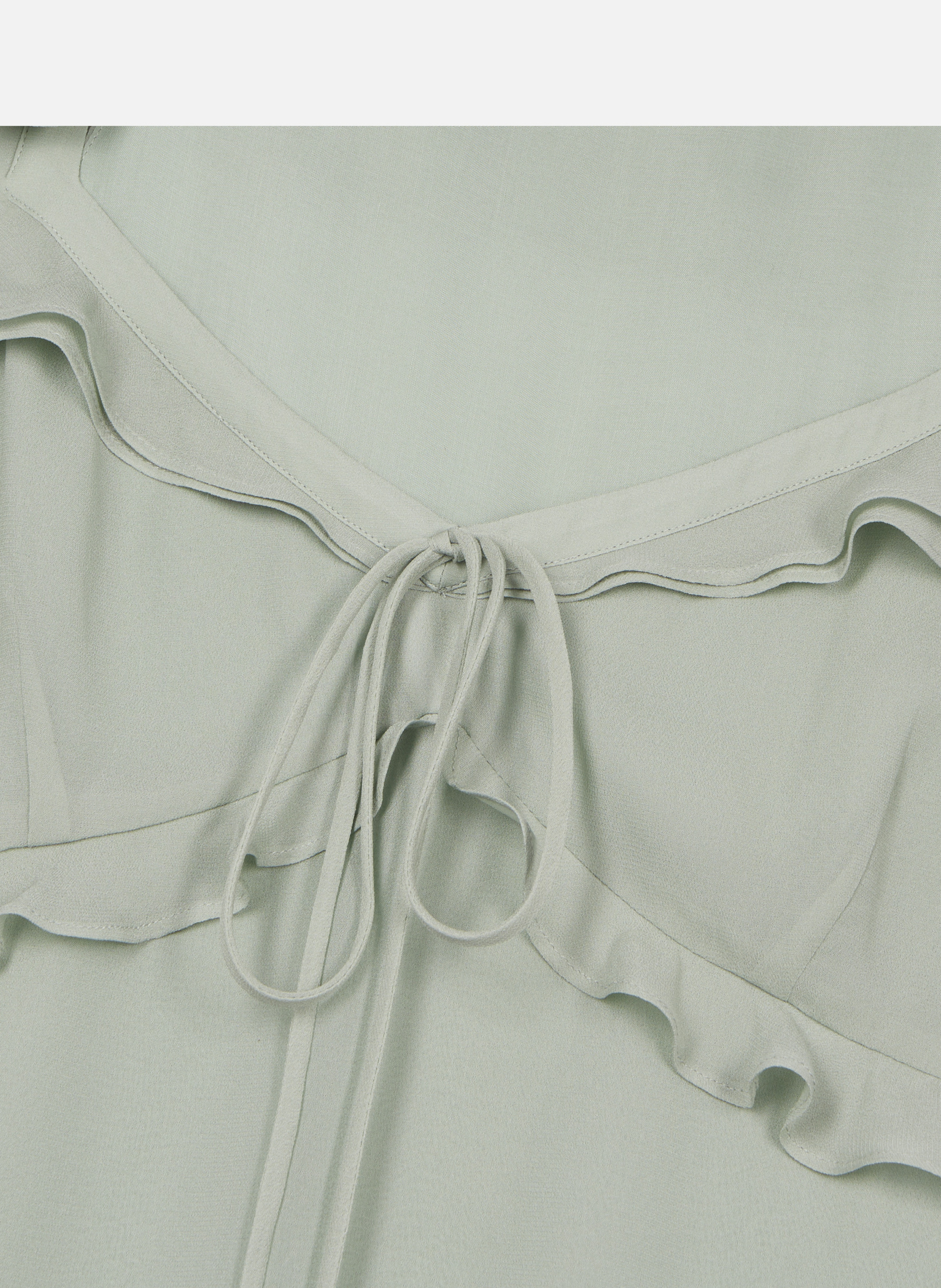 Top with ruffles THE KOOPLES Green