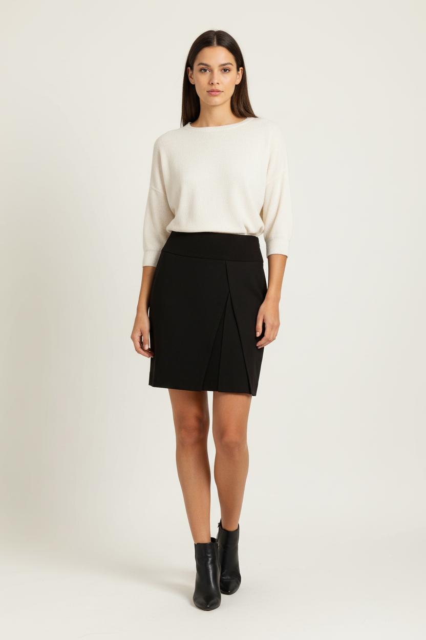 Jupe courte & midi COMPTOIR DES COTONNIERS - Seconde main Noir