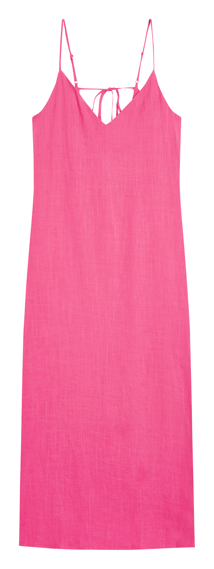 Lange jurk met V-hals GRACE ET MILA Roze