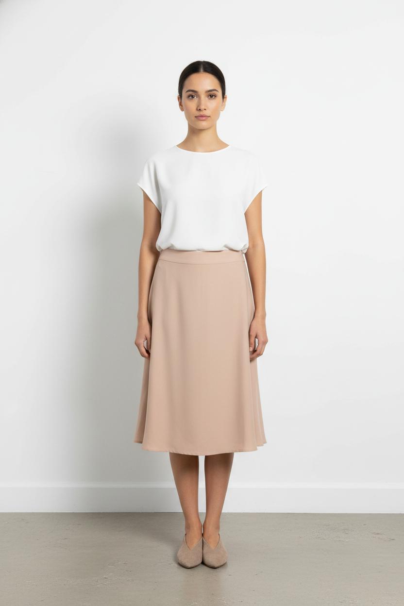 Short & midi skirt MAISON LEMOINE - Seconde main Beige