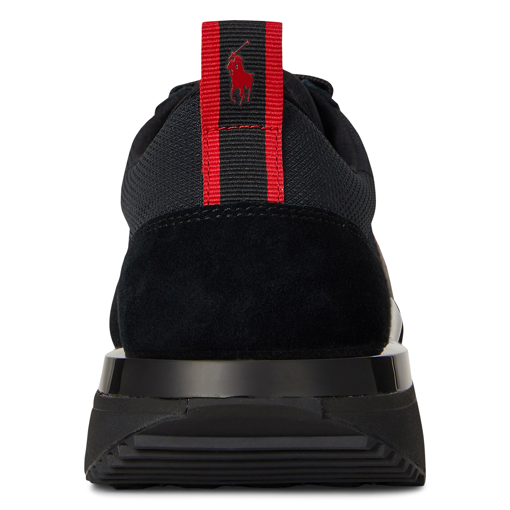 Niedrige Sneaker aus Leder-Mix POLO RALPH LAUREN Schwarz