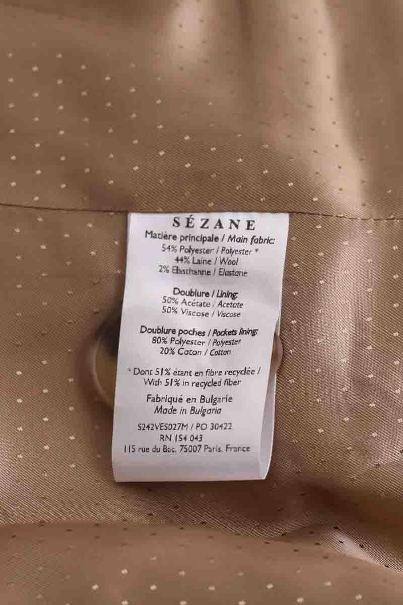 Blazer SEZANE - Seconde main Marron