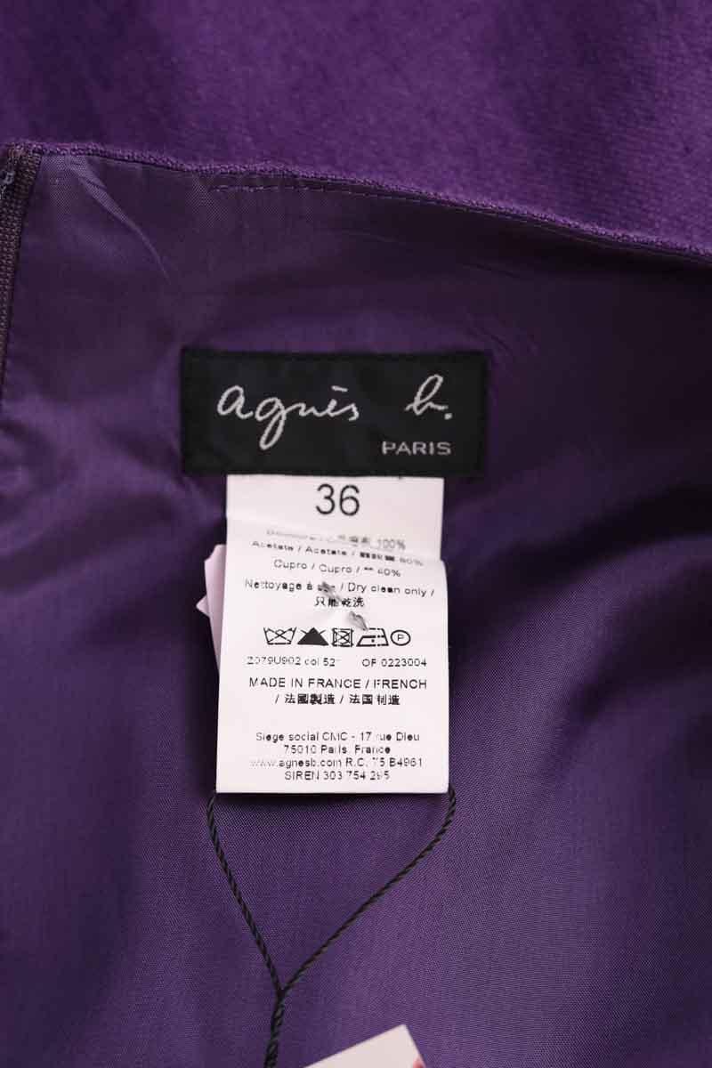 Robe AGNES B. - Seconde Main Violet