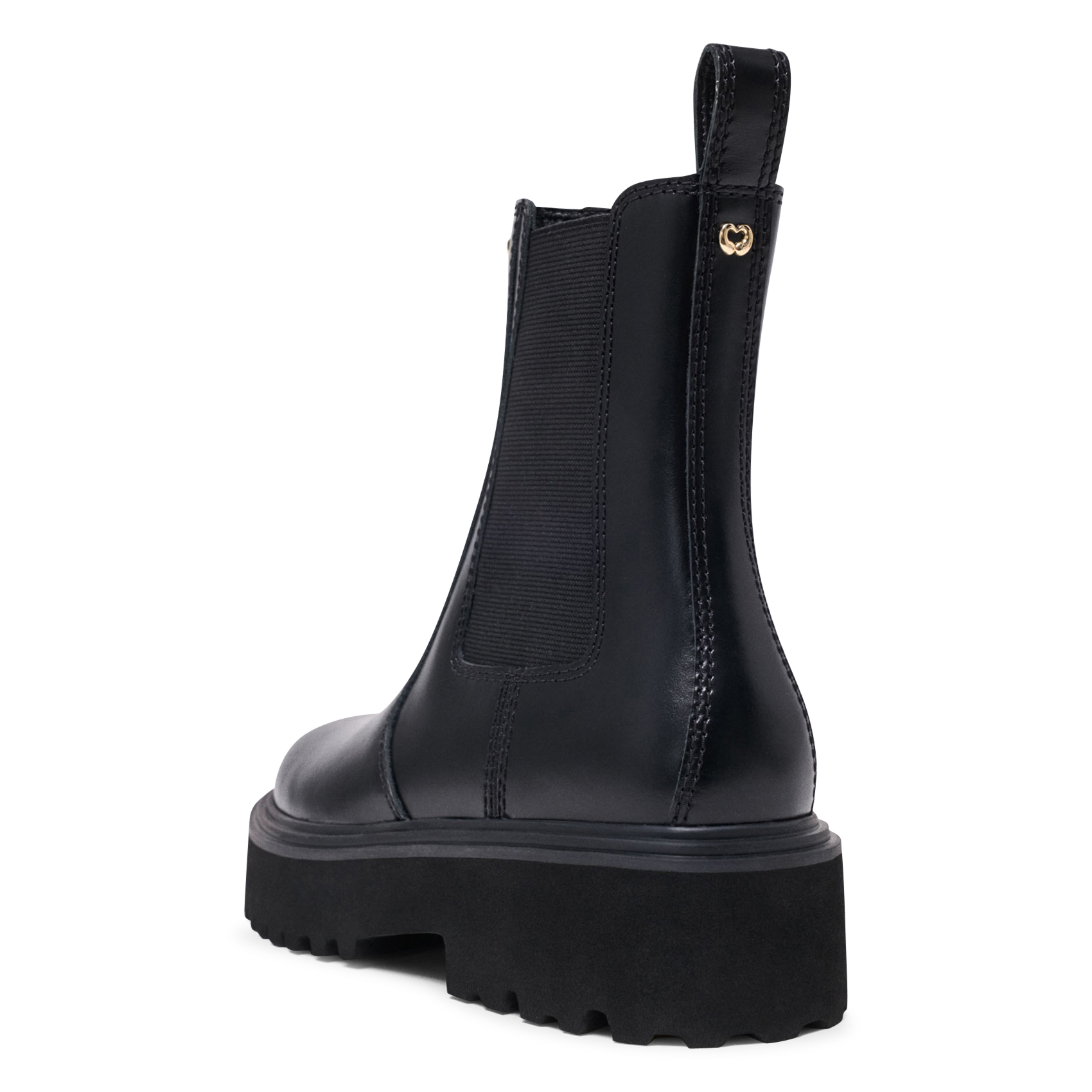 Bottines en cuir MAJE Noir
