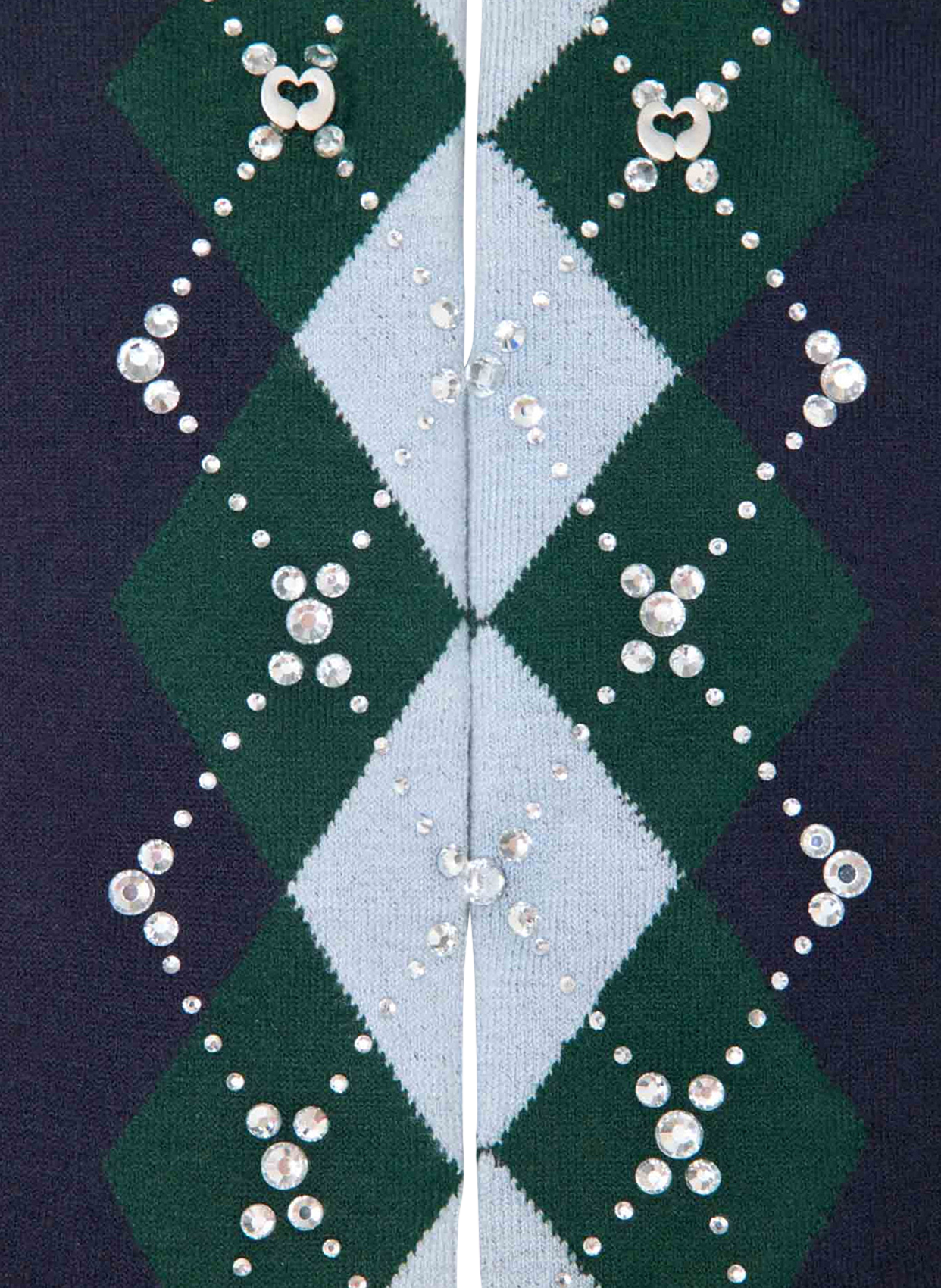 Chaussettes hautes à motifs MAJE Bleu