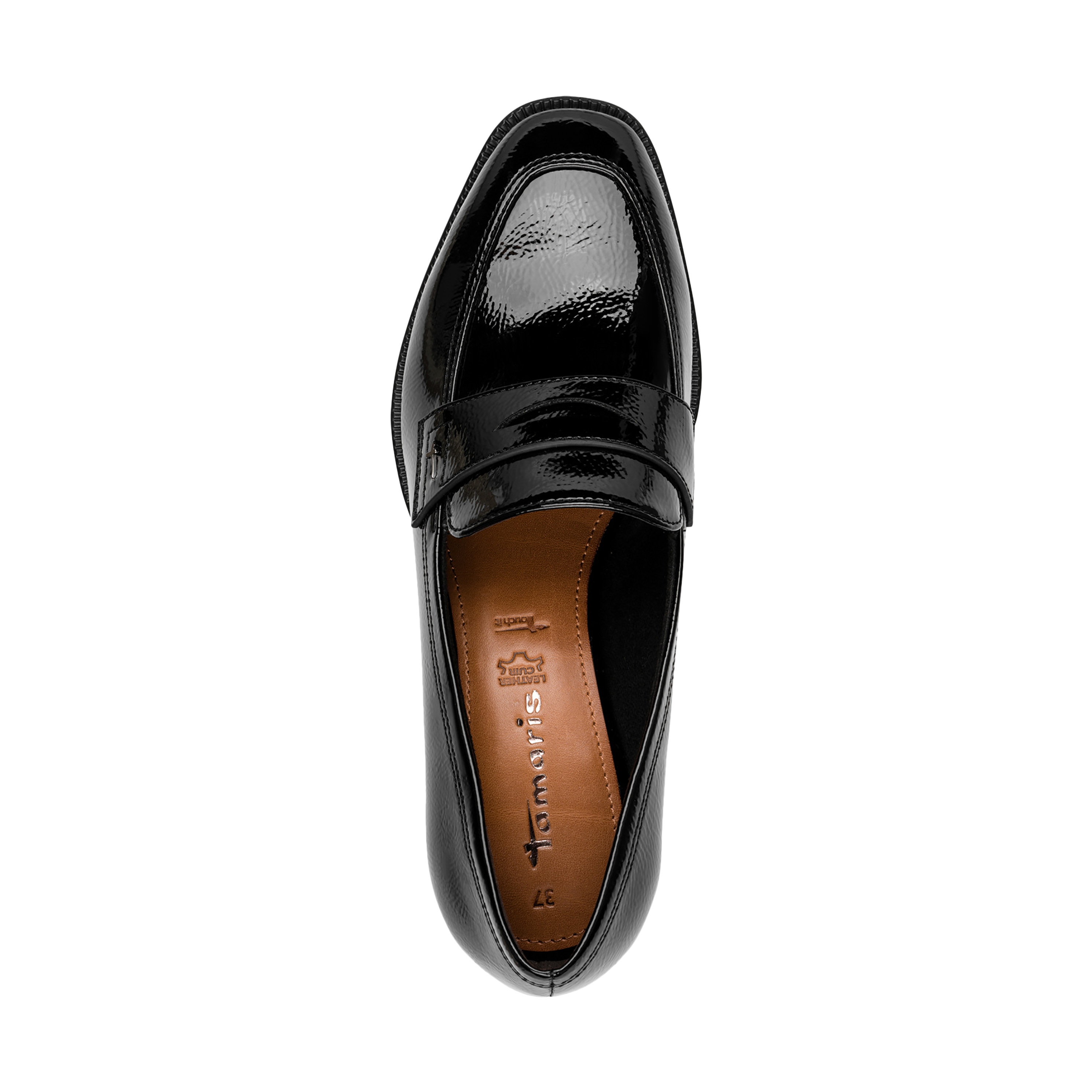 Leather high heels TAMARIS Black