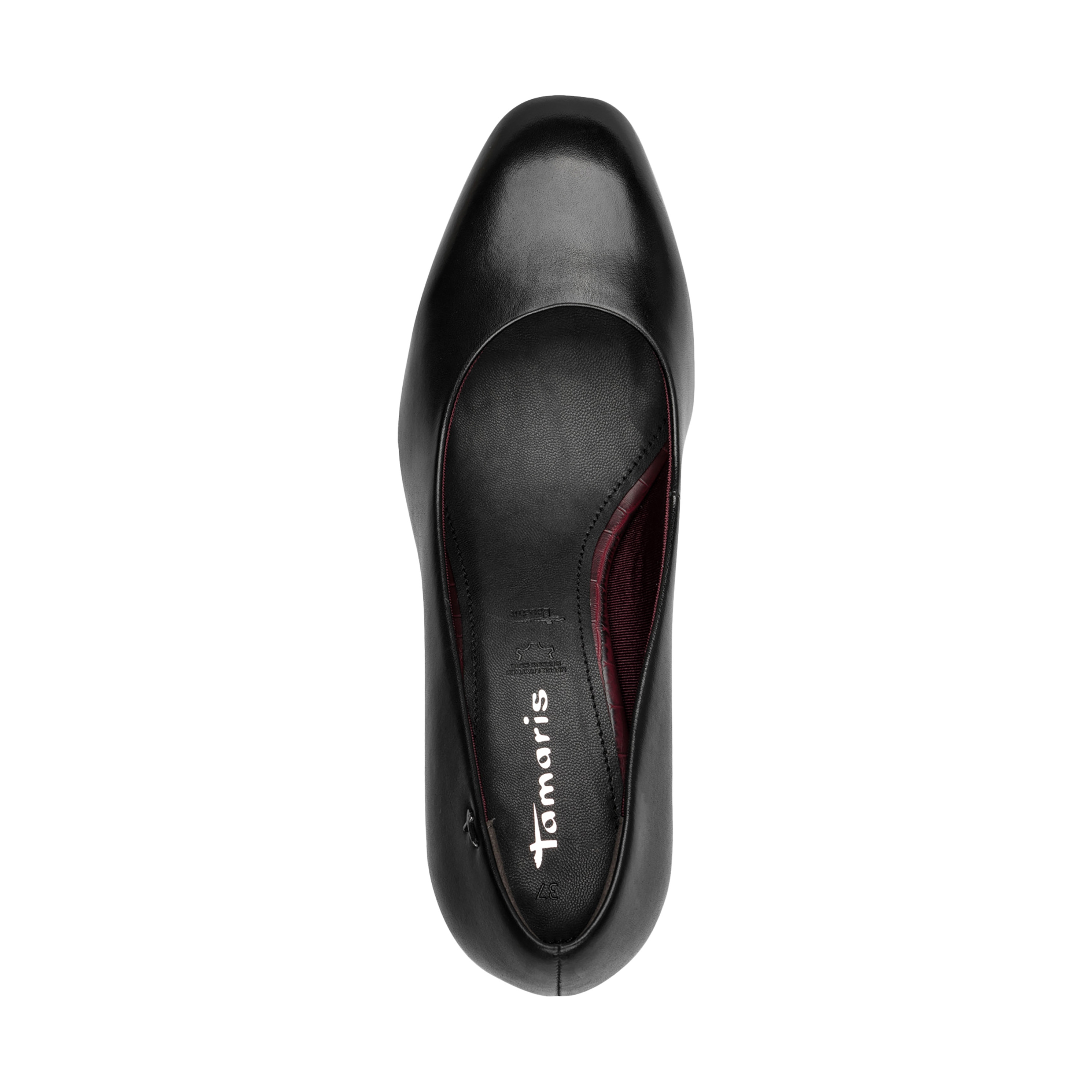 Leather high heels TAMARIS Black