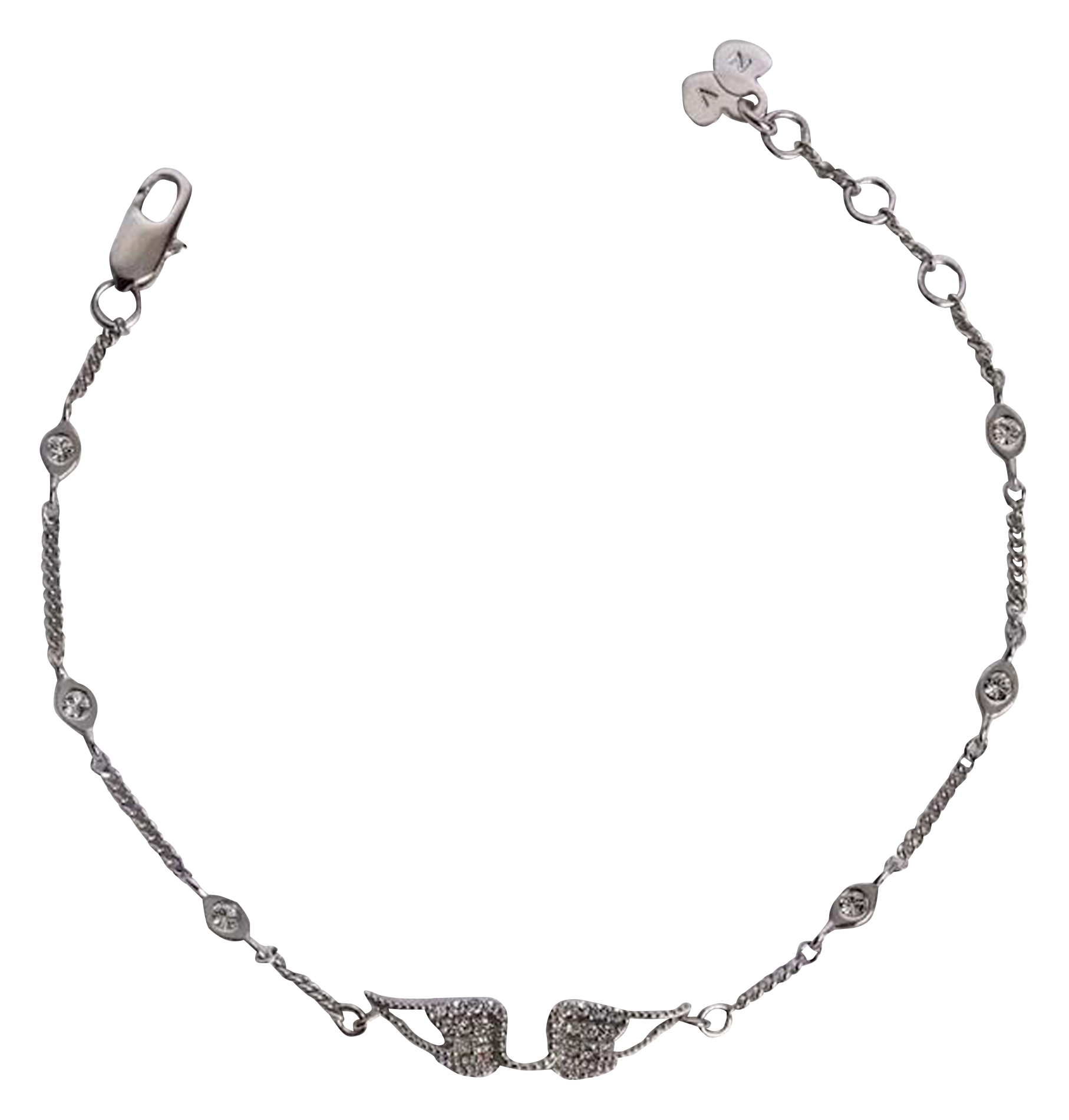 Disco gold-plated brass bracelet ZADIG&VOLTAIRE Grey