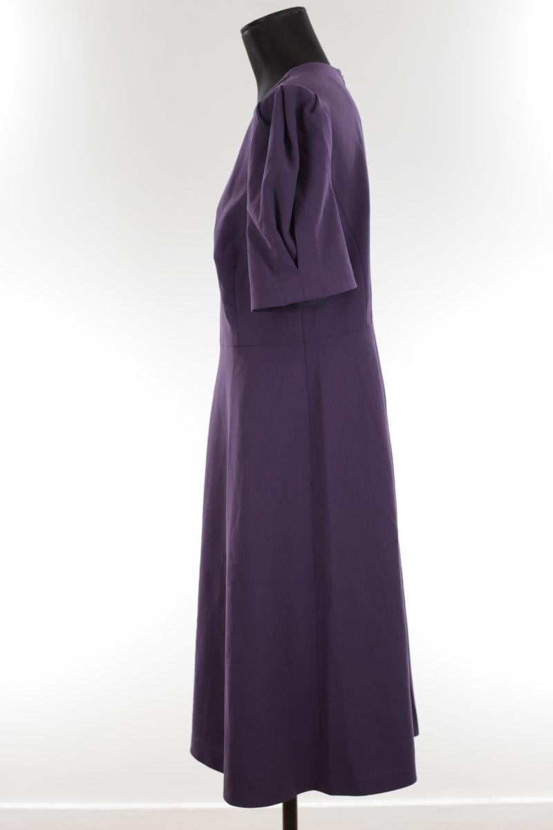 Cotton dress LK BENNETT - Seconde Main Purple
