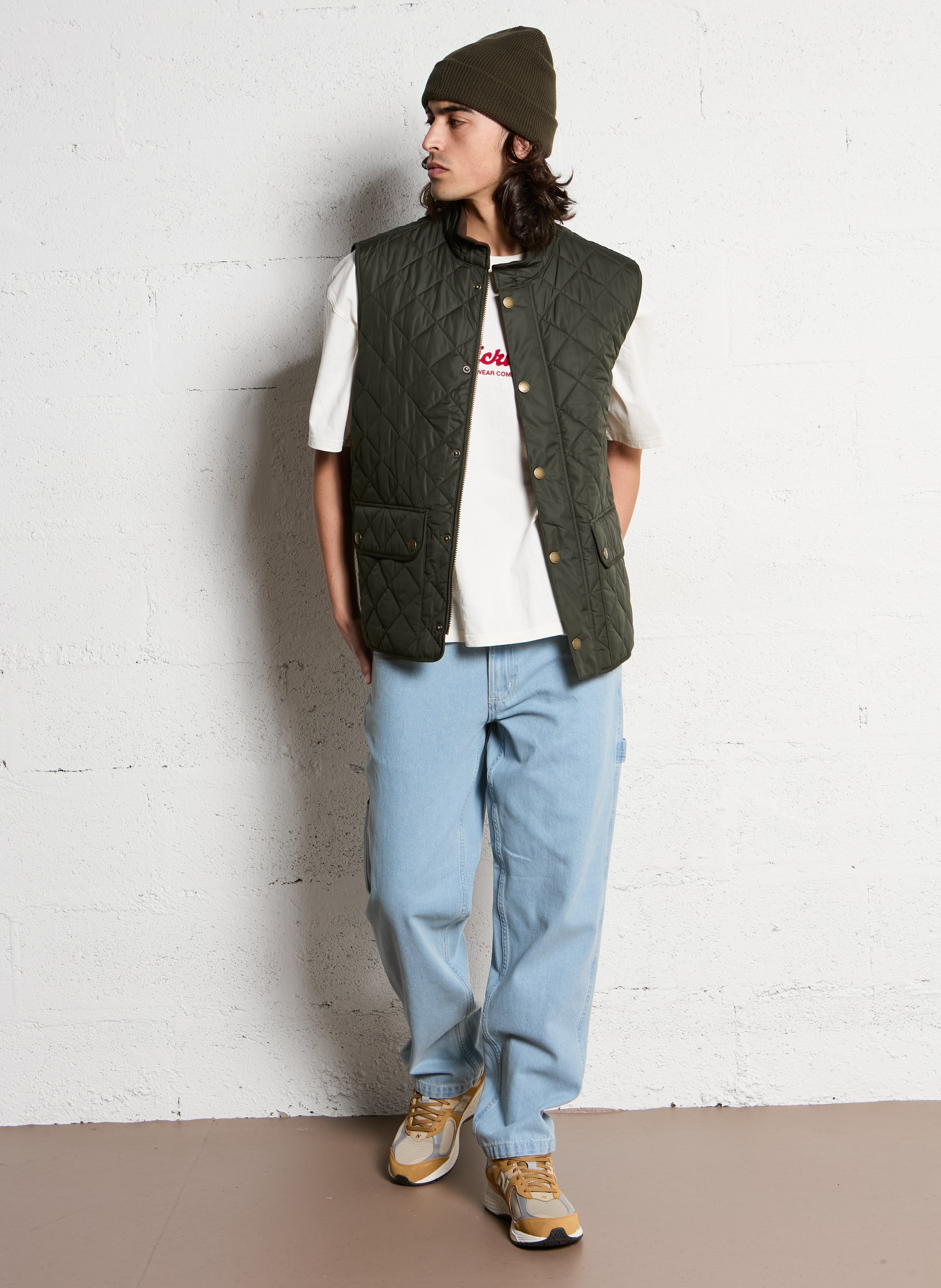 Gewatteerde bodywarmer BARBOUR Groen