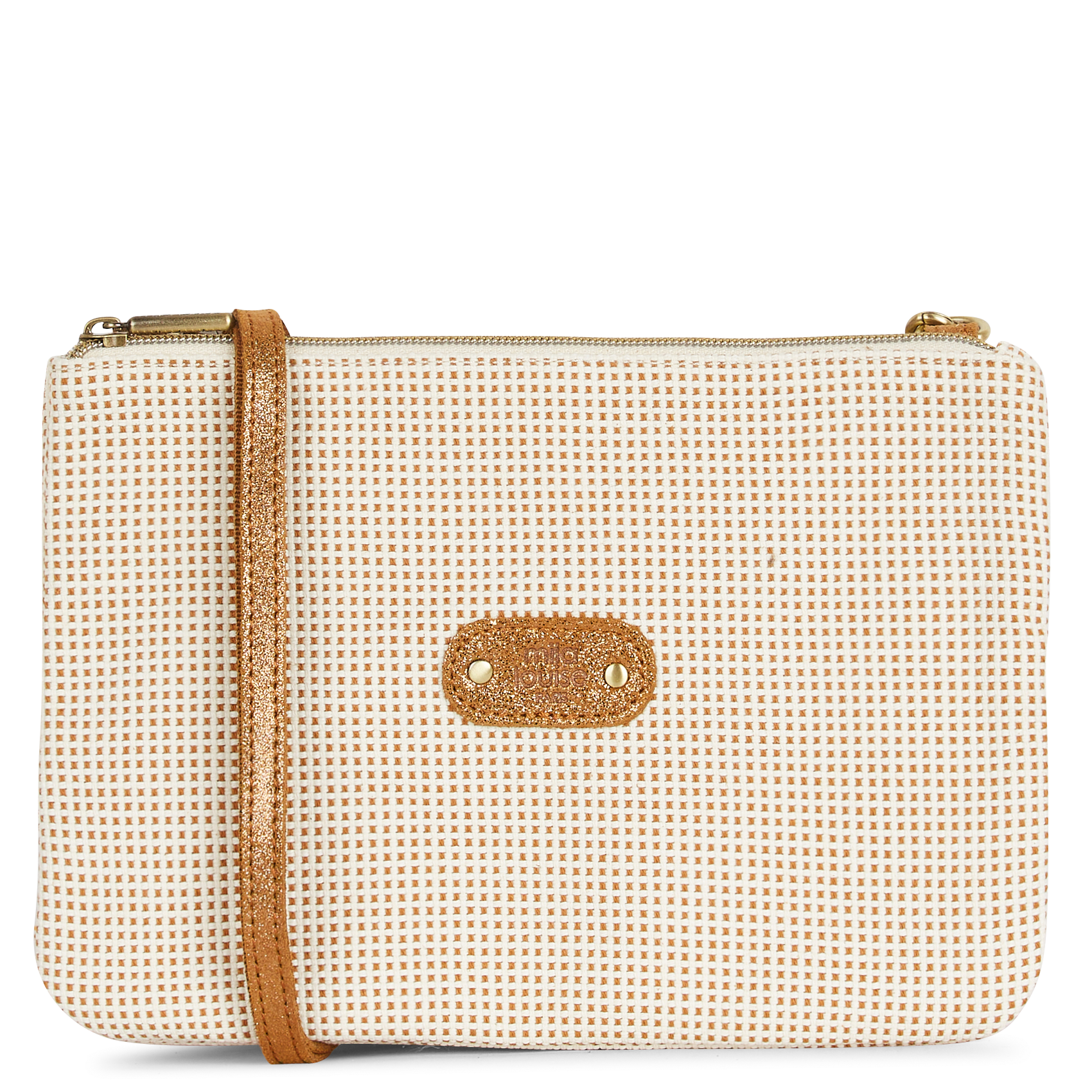 Clutch MILA LOUISE Braun