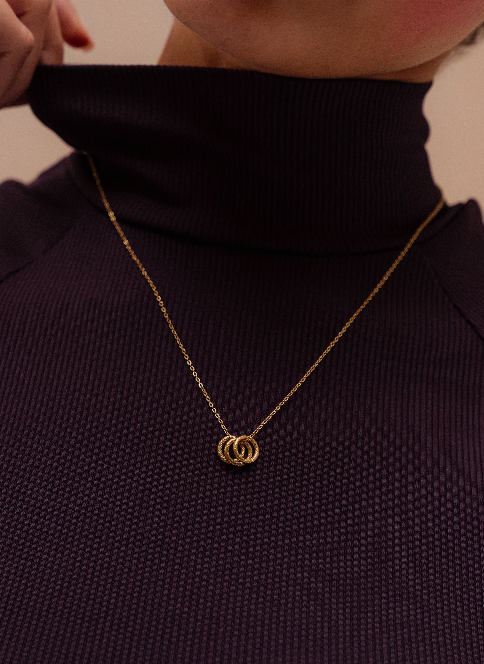 Chain necklace AEC Paris Golden