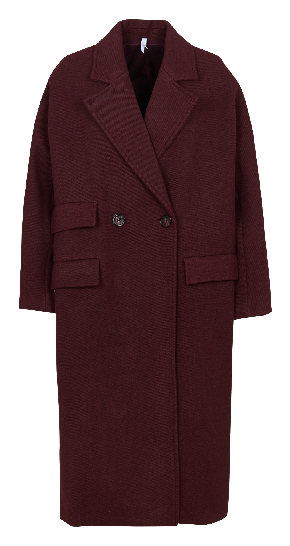 Manteau col tailleur  IMPERIAL Rouge