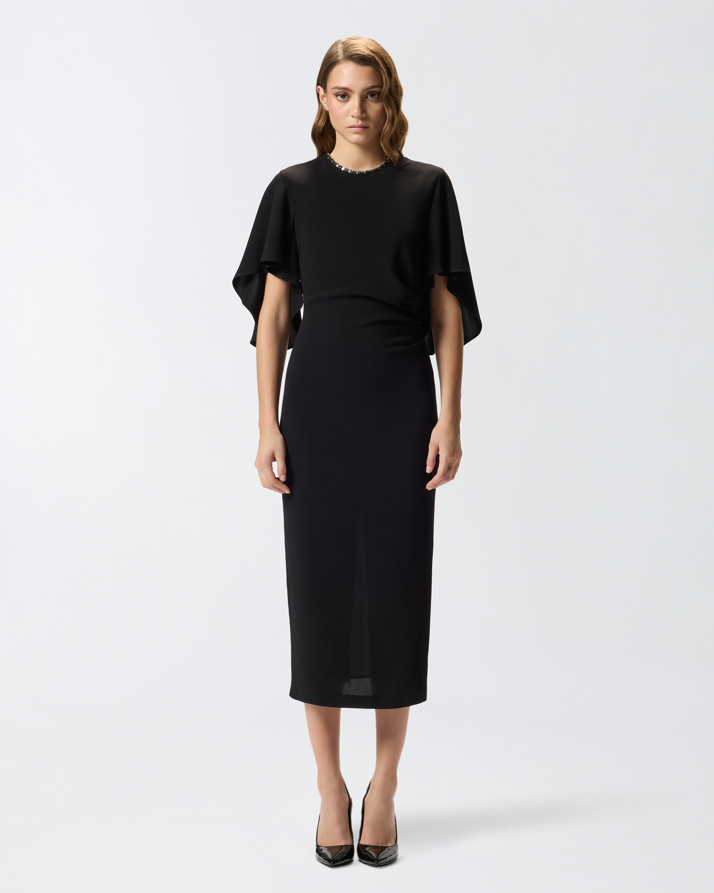Jewel dress PINKO Black