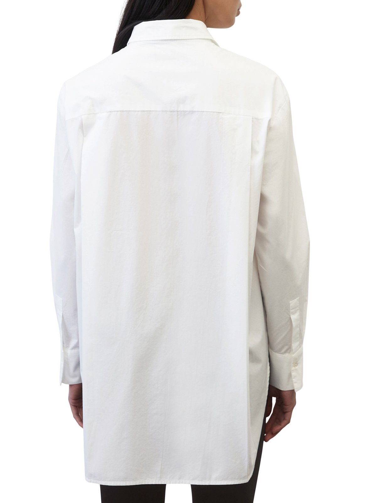 Chemise col classique en coton MARC O'POLO Blanc