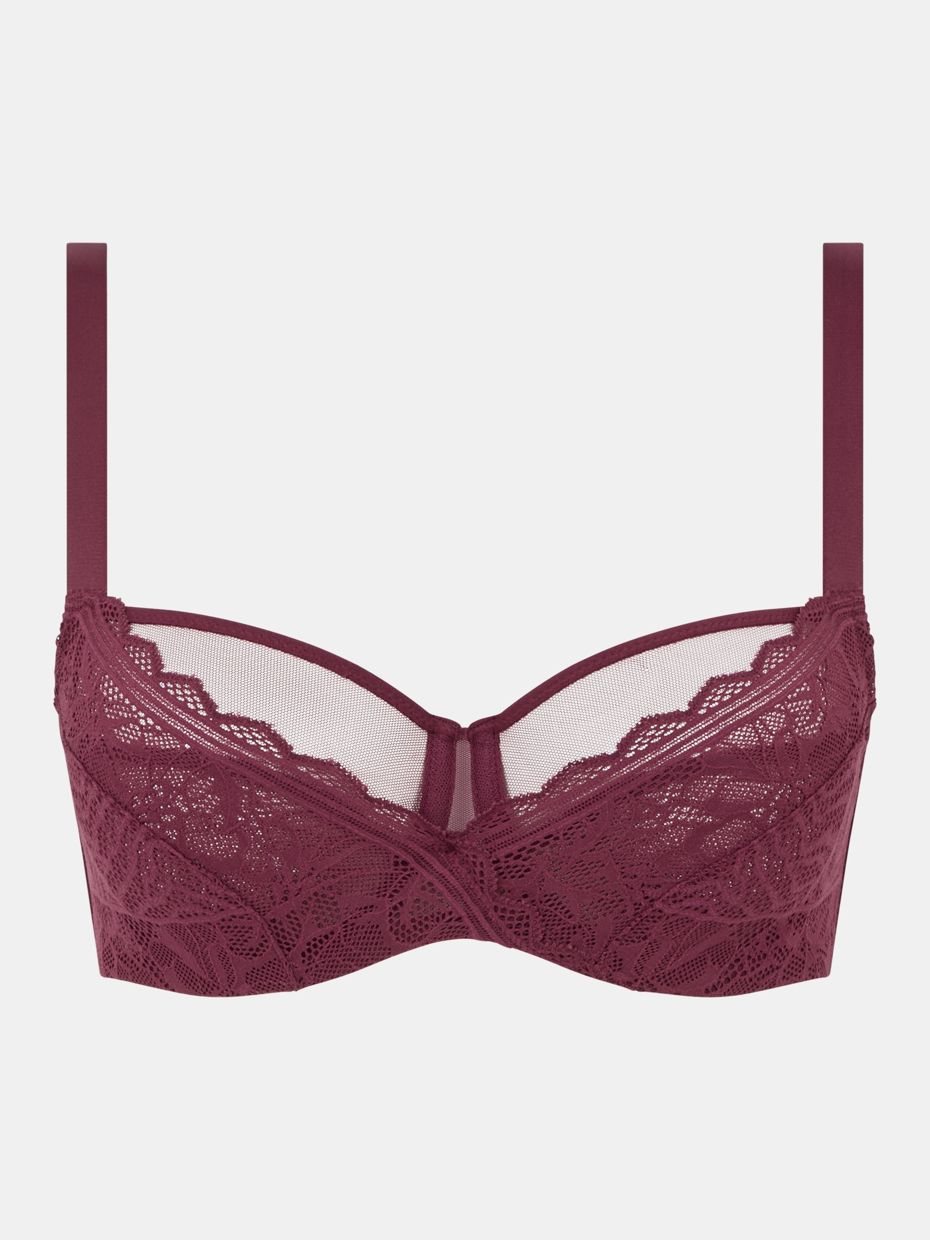 Lace full cup bra CHANTELLE Red