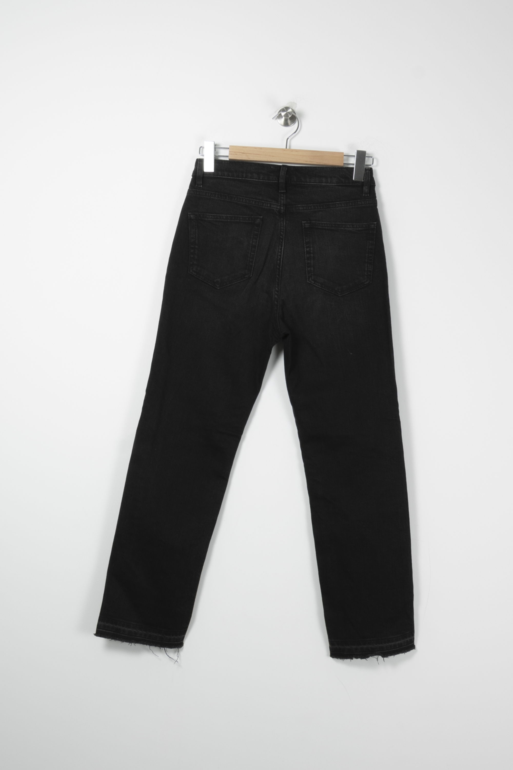 Cropped slim jeans with studs BIMBA Y LOLA - Seconde main Black