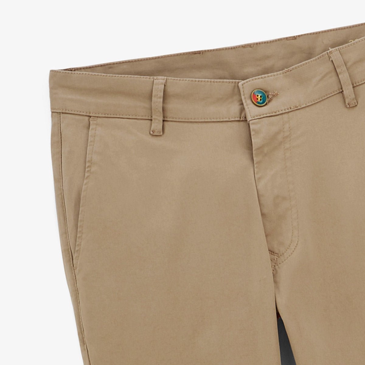 Straight-cut chino trousers SERGE BLANCO Beige