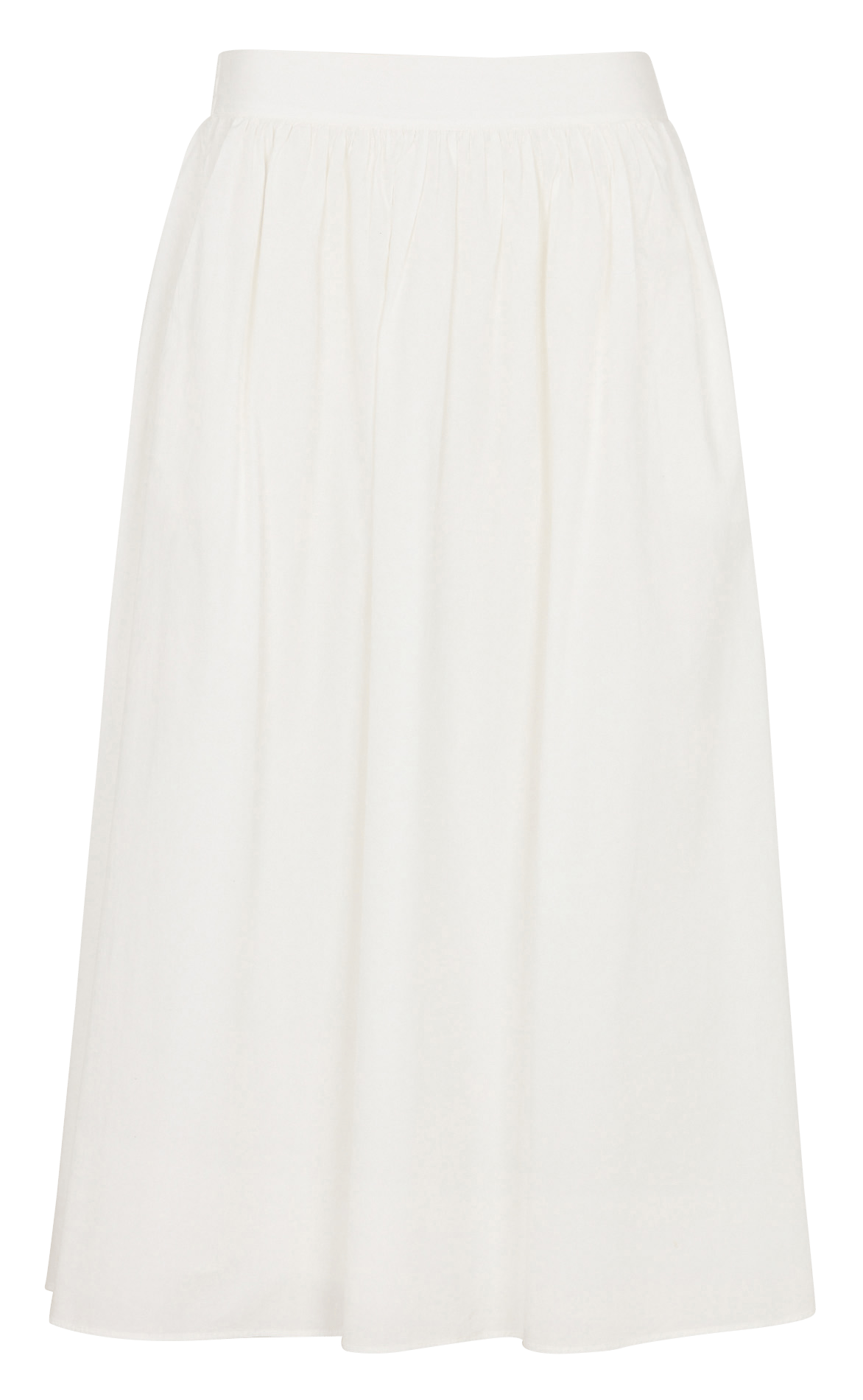 Jupe midi évasée en coton BELLEPIECE