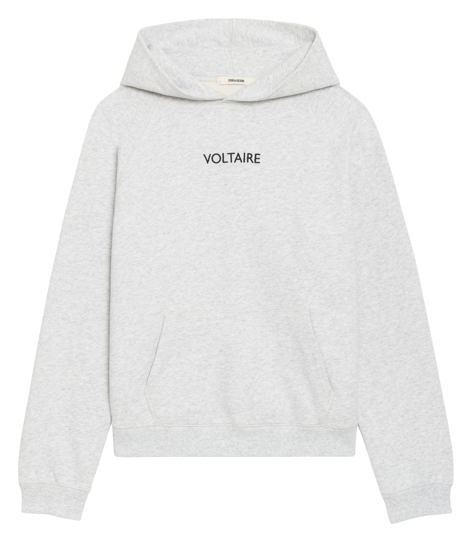 Cotton-mix round-neck sweatshirt ZADIG&VOLTAIRE Grey