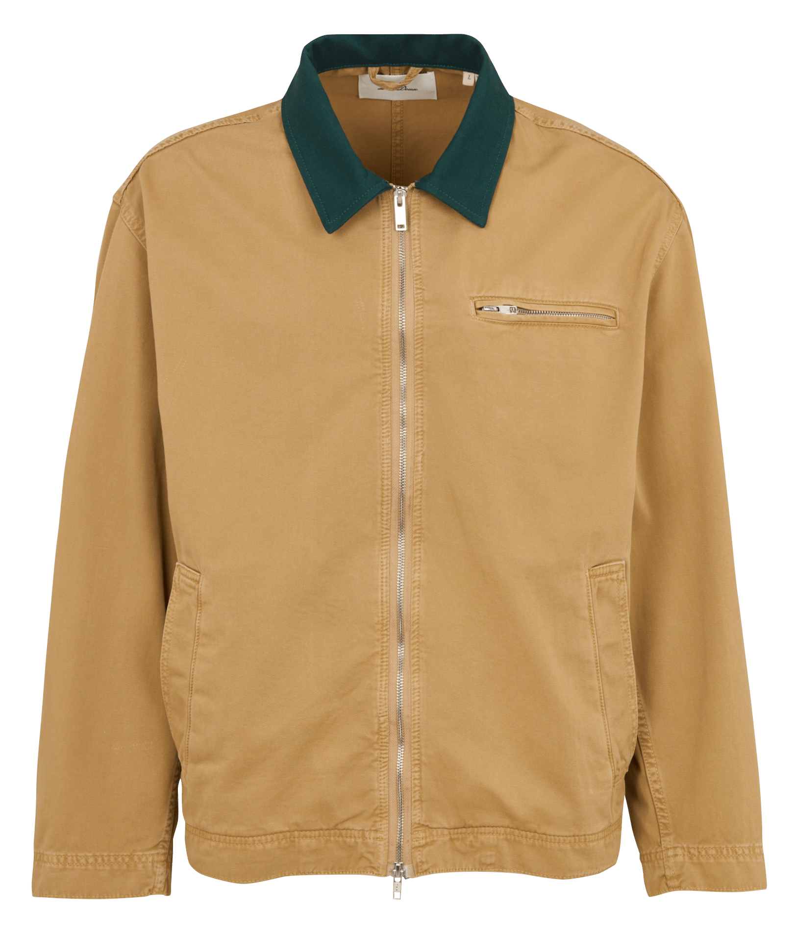 Cotton classic collar jacket LES DEUX Beige