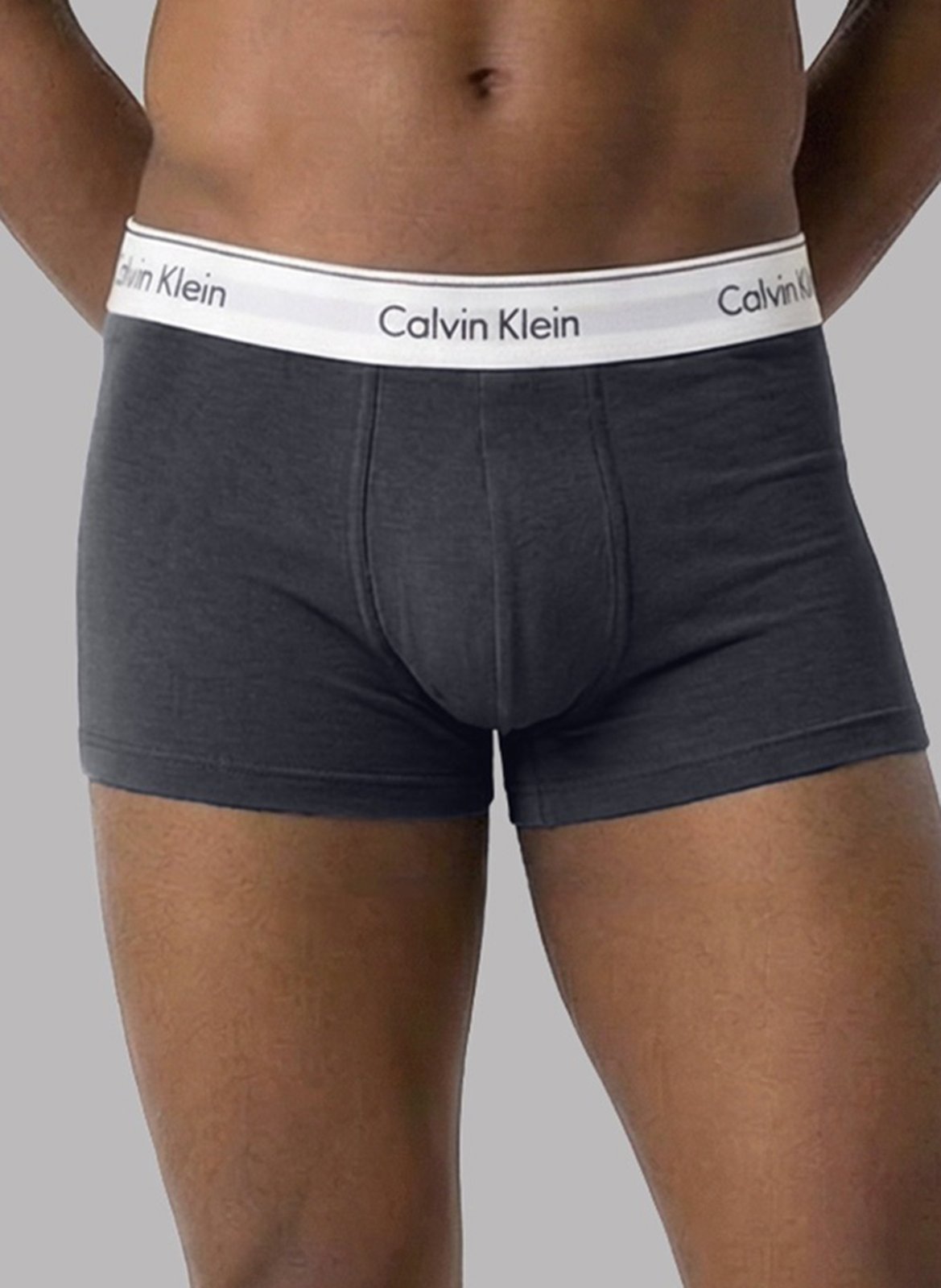 Lot de 3 boxers en coton mélangé CALVIN KLEIN UNDERWEAR Bleu