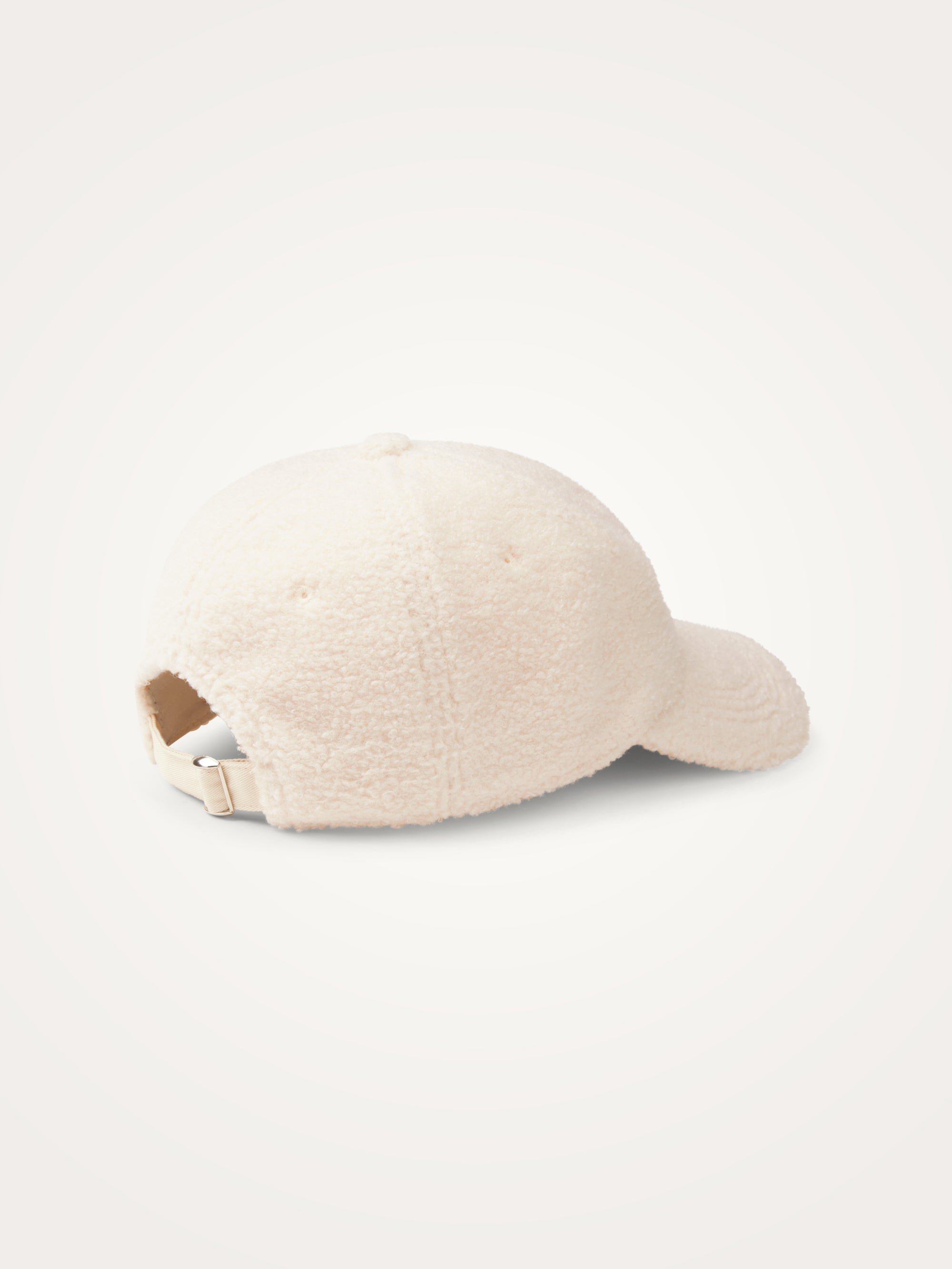 Embroidered monogram cap VANESSA WU White