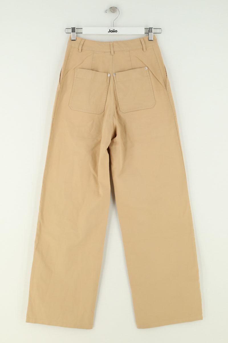 Straight-leg pants LACOSTE - SECONDE MAIN Beige