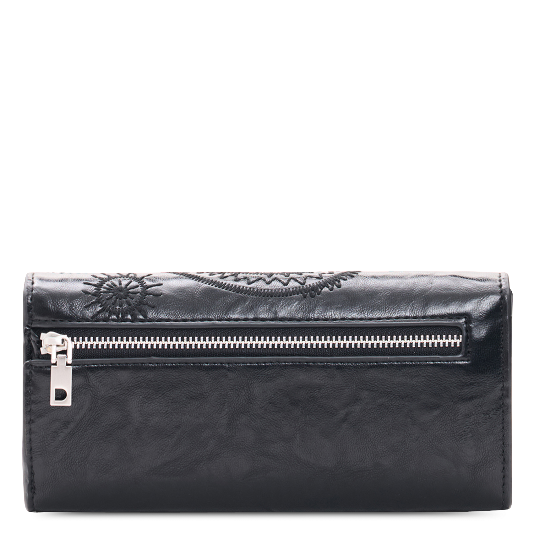Portefeuille brodé DESIGUAL Noir