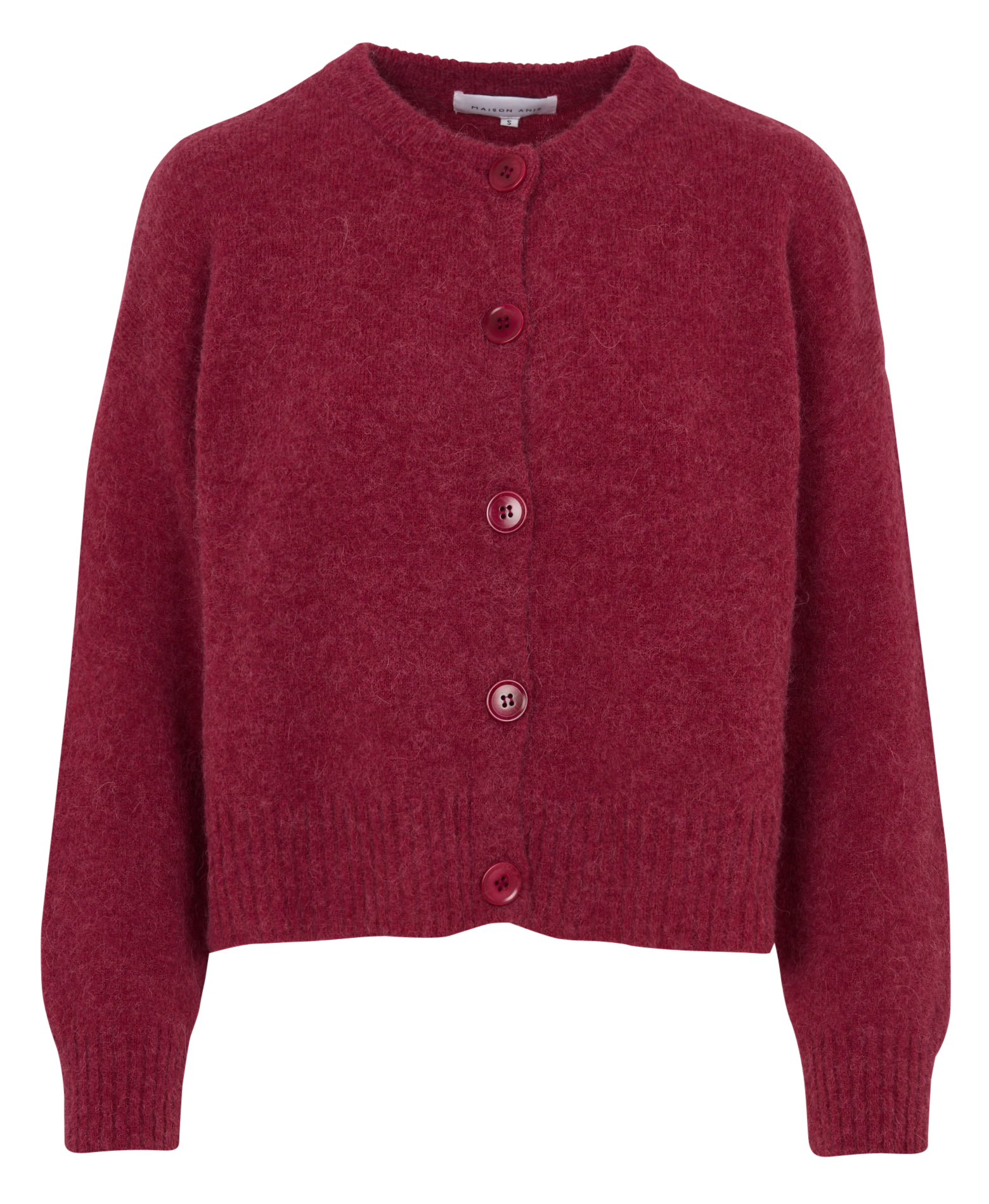 Cardigan droit en maille MAISON ANJE