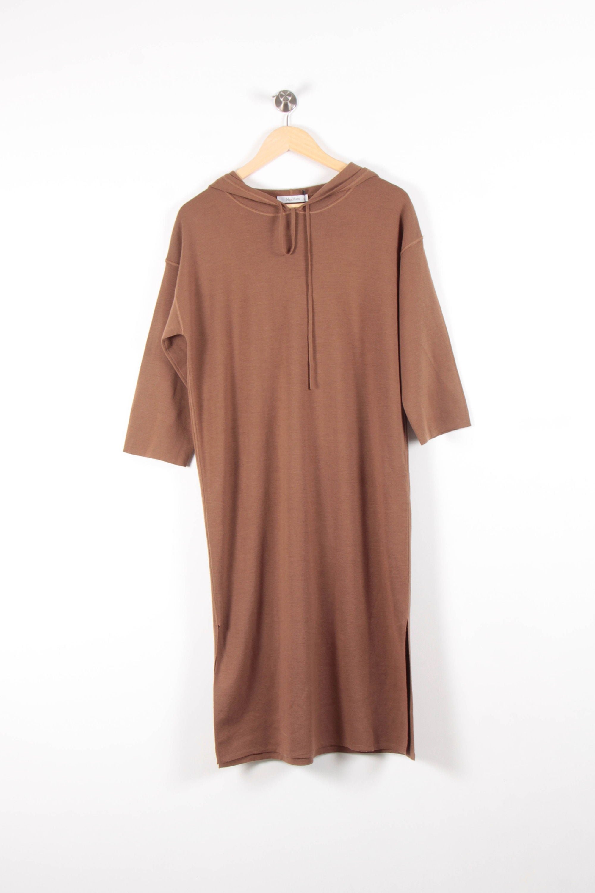 Robe longue MAX MARA - Seconde Main Marron