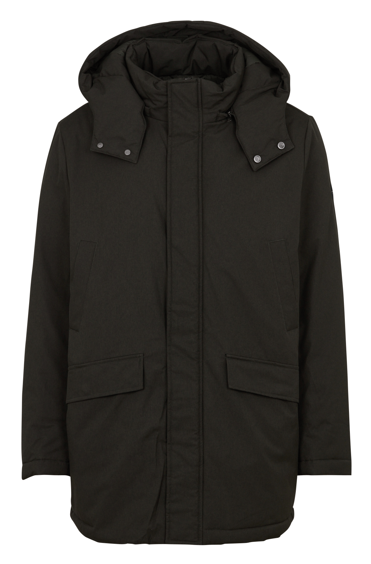 Parka droite à capuche HACKETT Vert