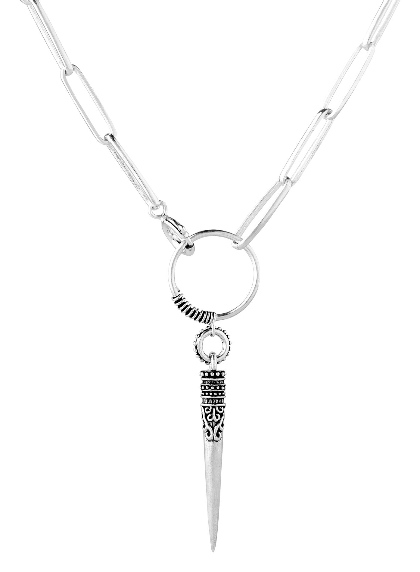 Sterling silver necklace BA&SH Silver