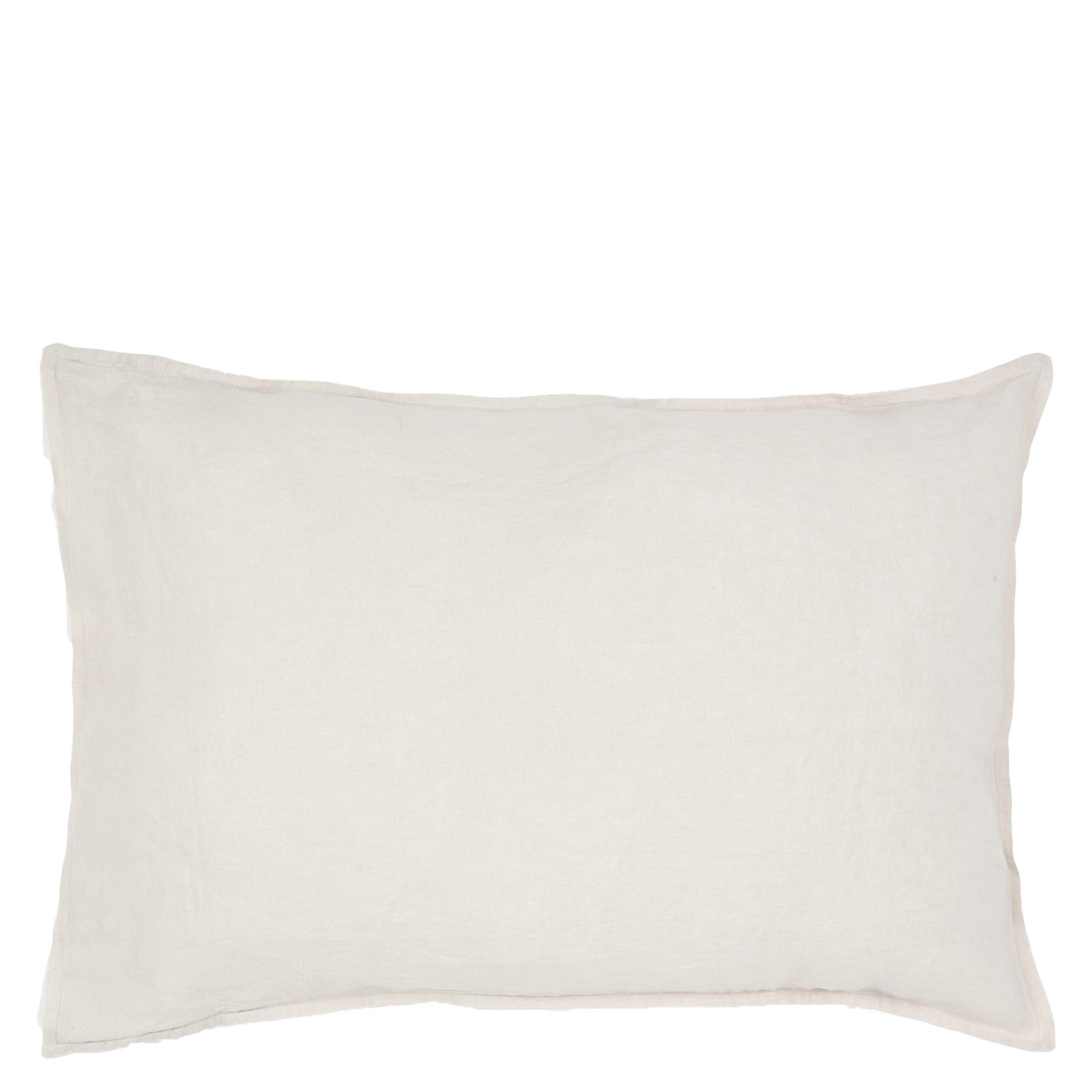 Taie d'oreiller en lin AU PRINTEMPS PARIS MAISON Beige