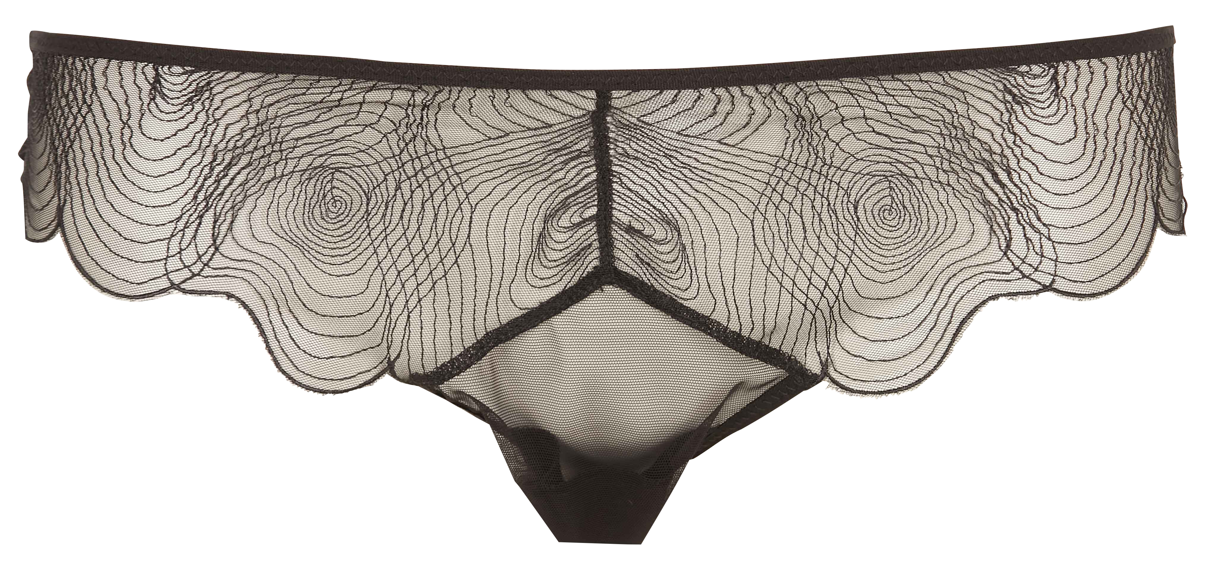 Gestrickter String UNDRESS CODE Schwarz