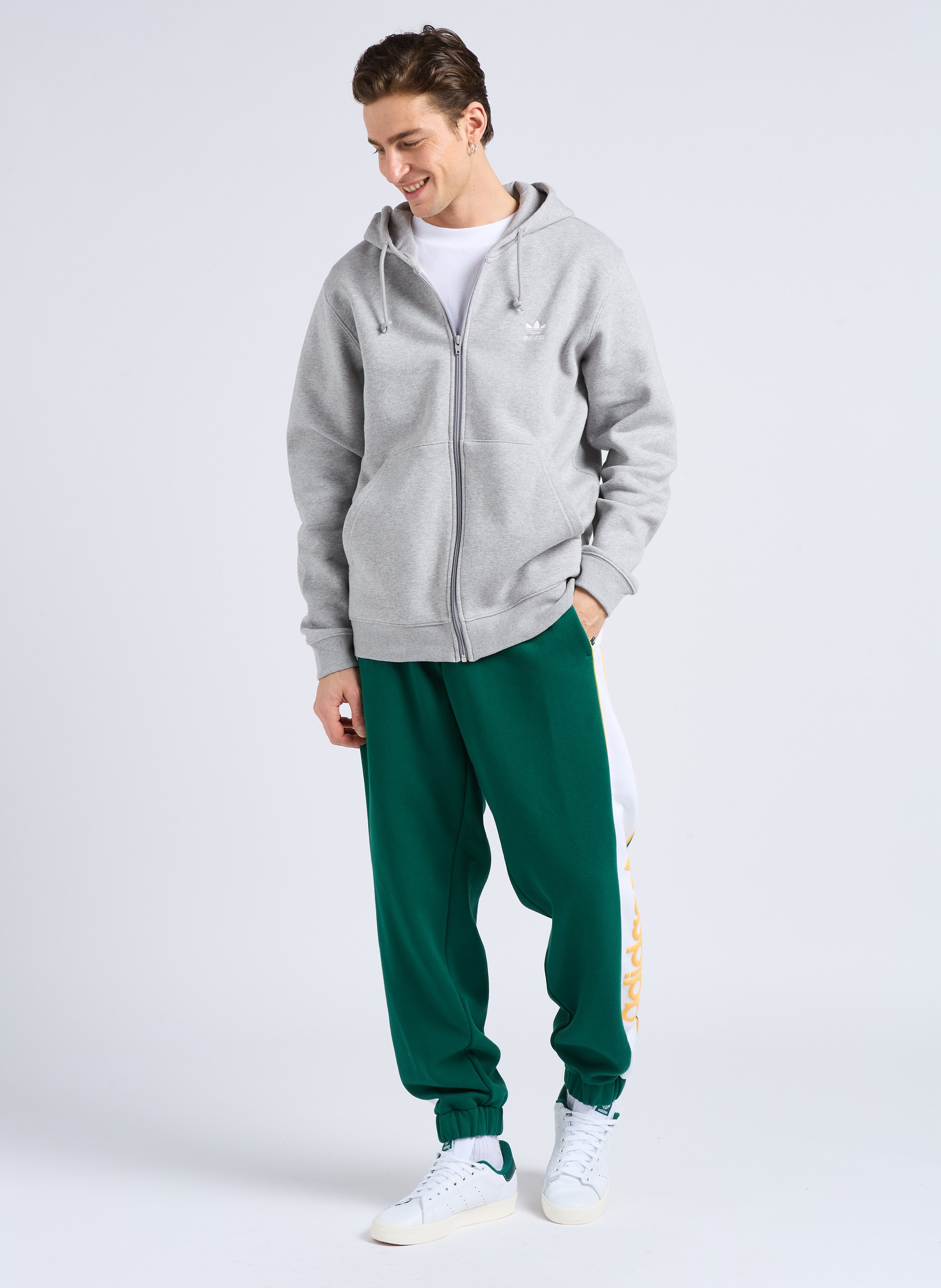 Jogging droit ADIDAS Vert