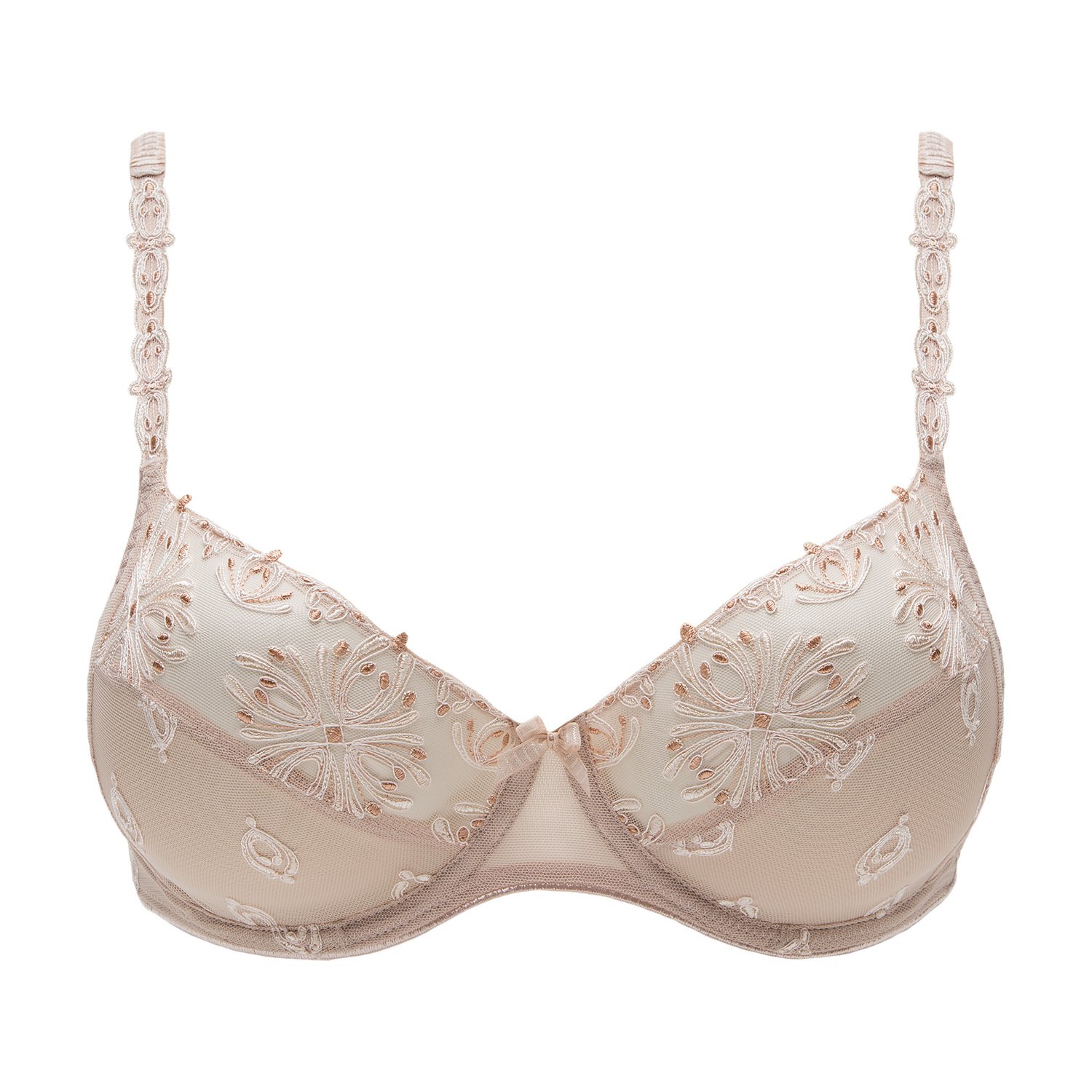 Full-cup bra CHANTELLE Beige