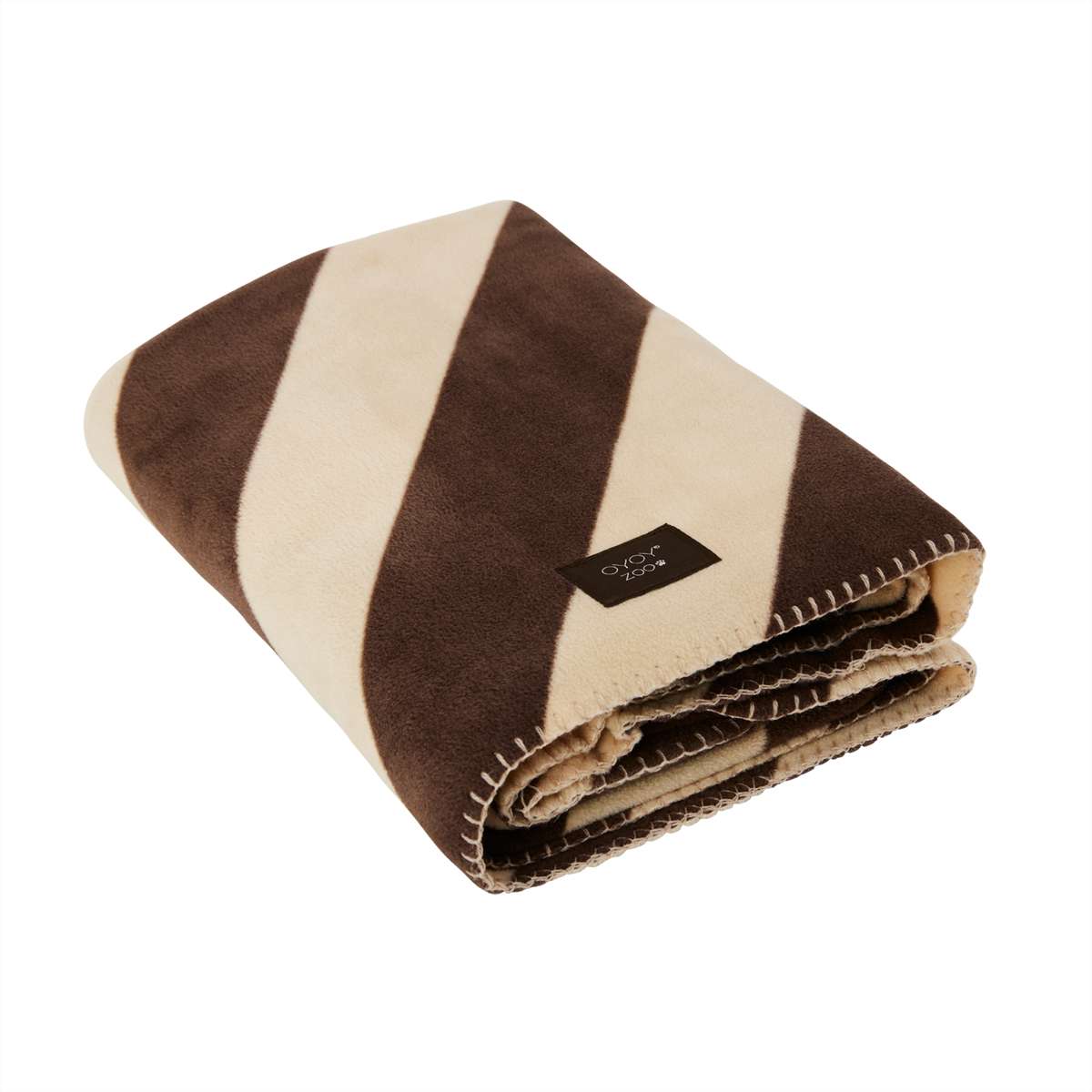 Polyester blanket OYOY LIVING DESIGN Brown