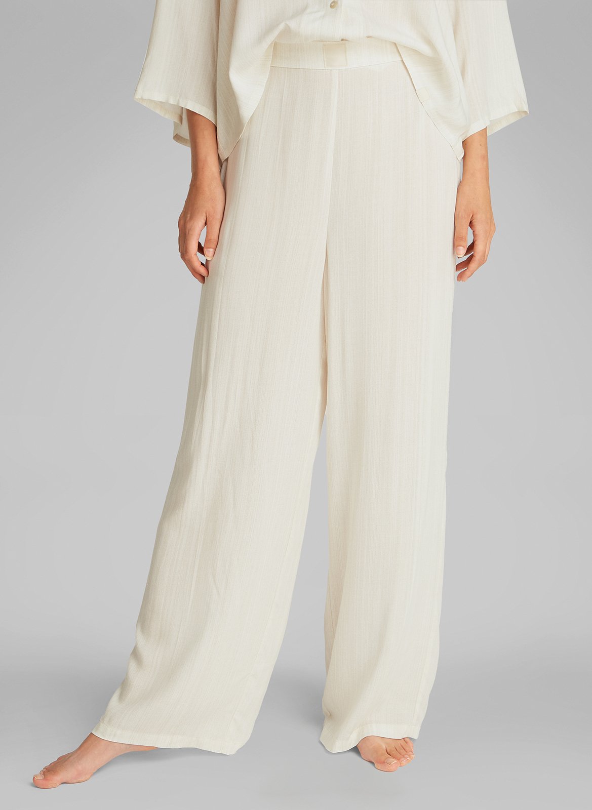 Pantalon large fluide CALVIN KLEIN UNDERWEAR Blanc