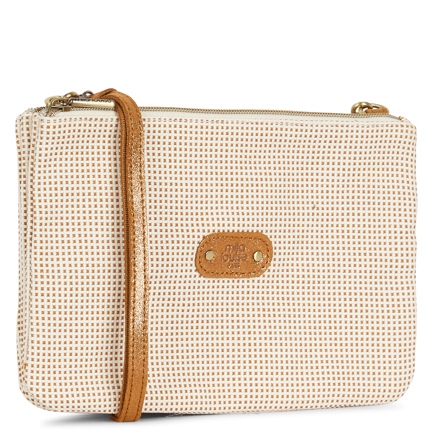 Clutch MILA LOUISE Braun