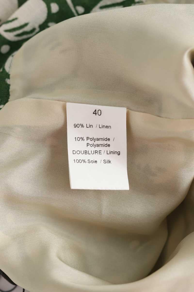 Linen skirt SONIA RYKIEL - Seconde Main Green