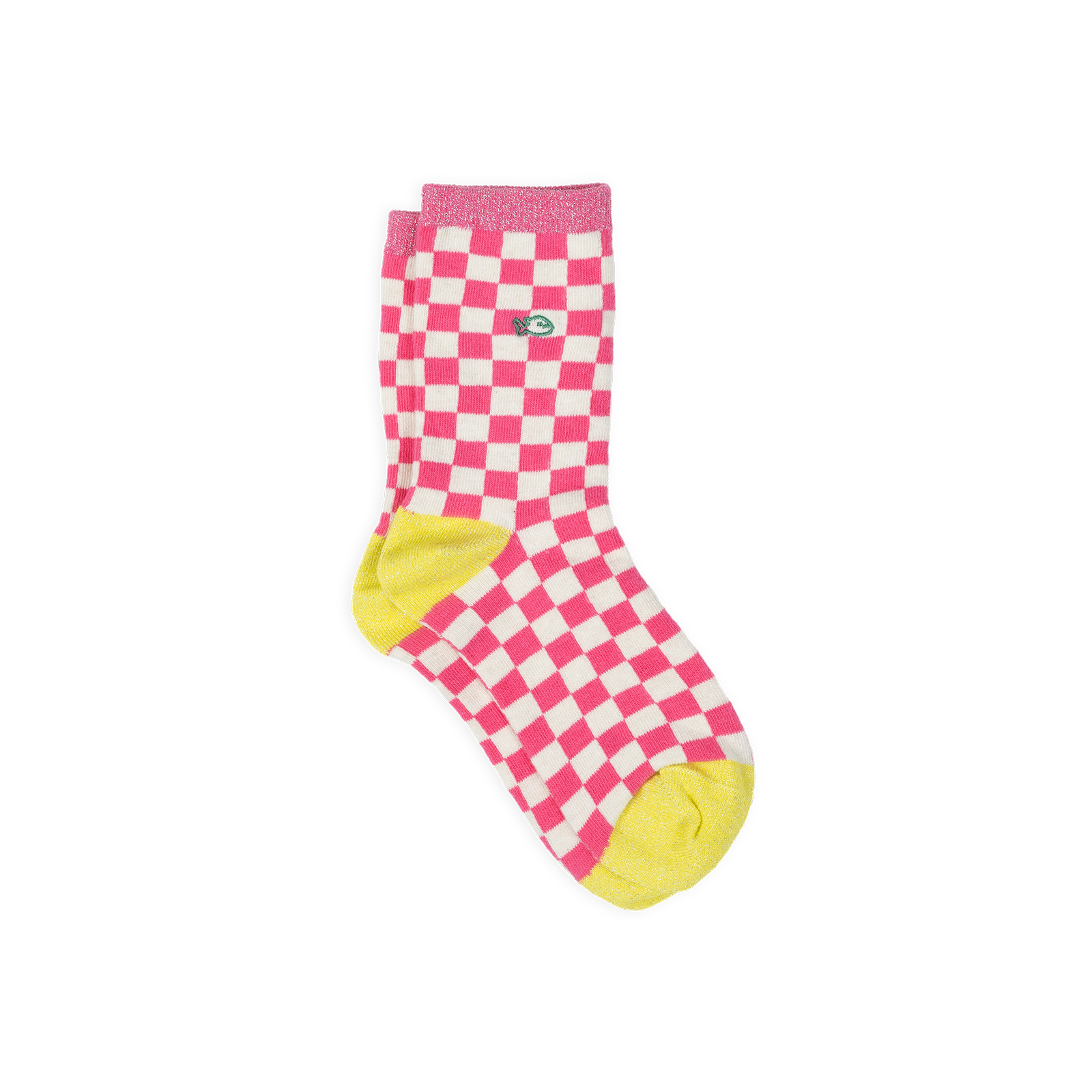 Checked combed cotton socks BILLYBELT