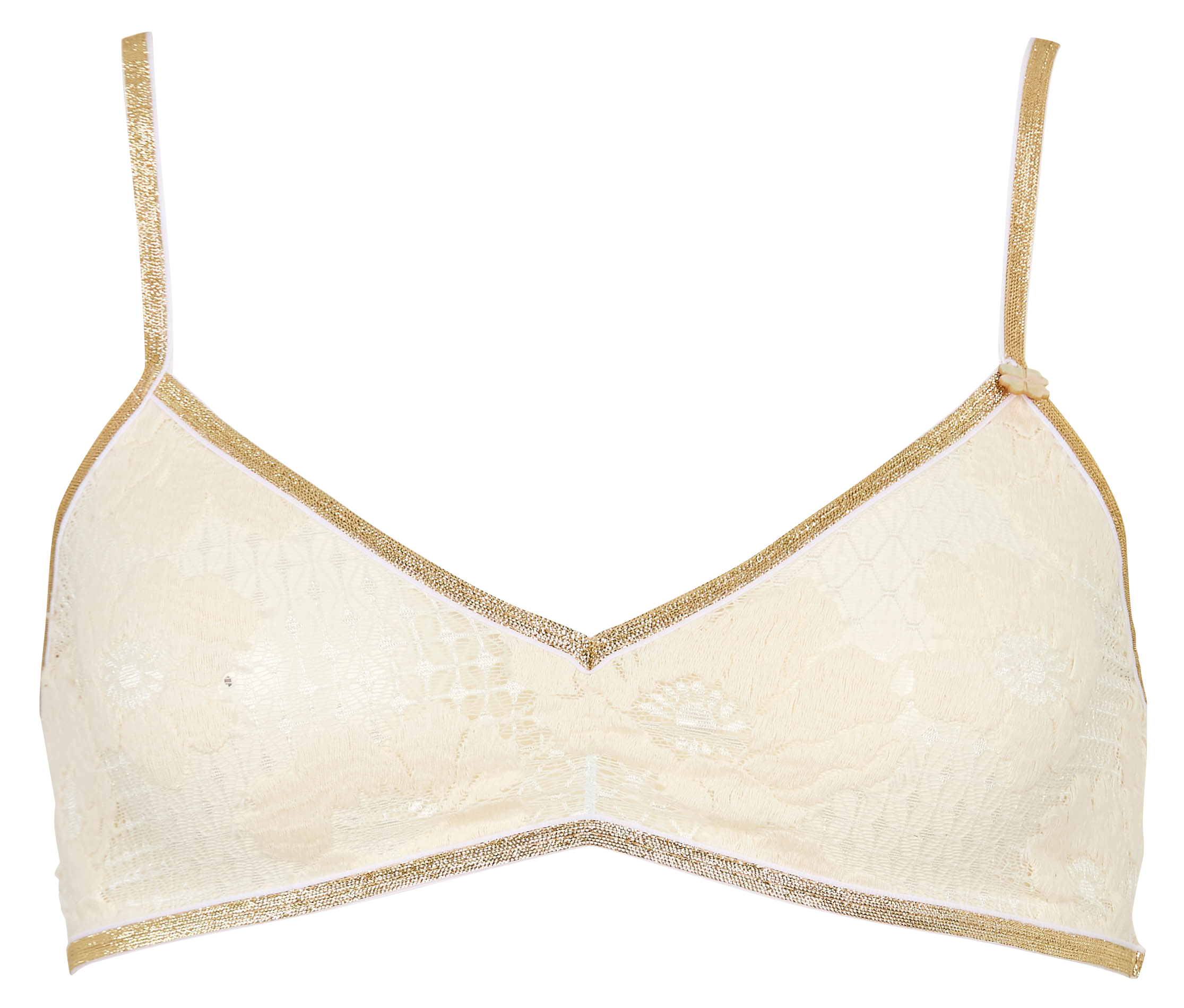 Bustier aus Spitze LA NOUVELLE Beige