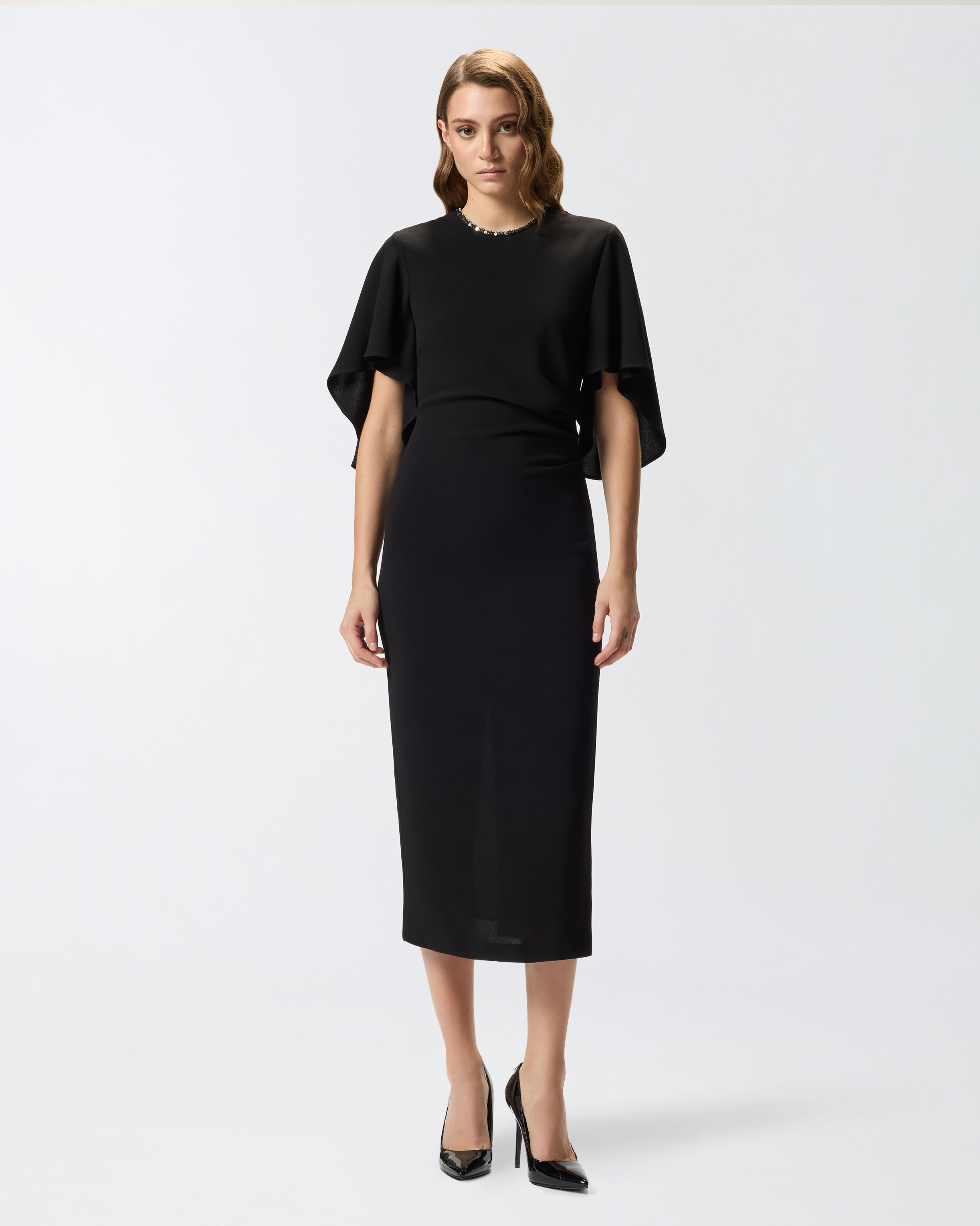 Jewel dress PINKO Black