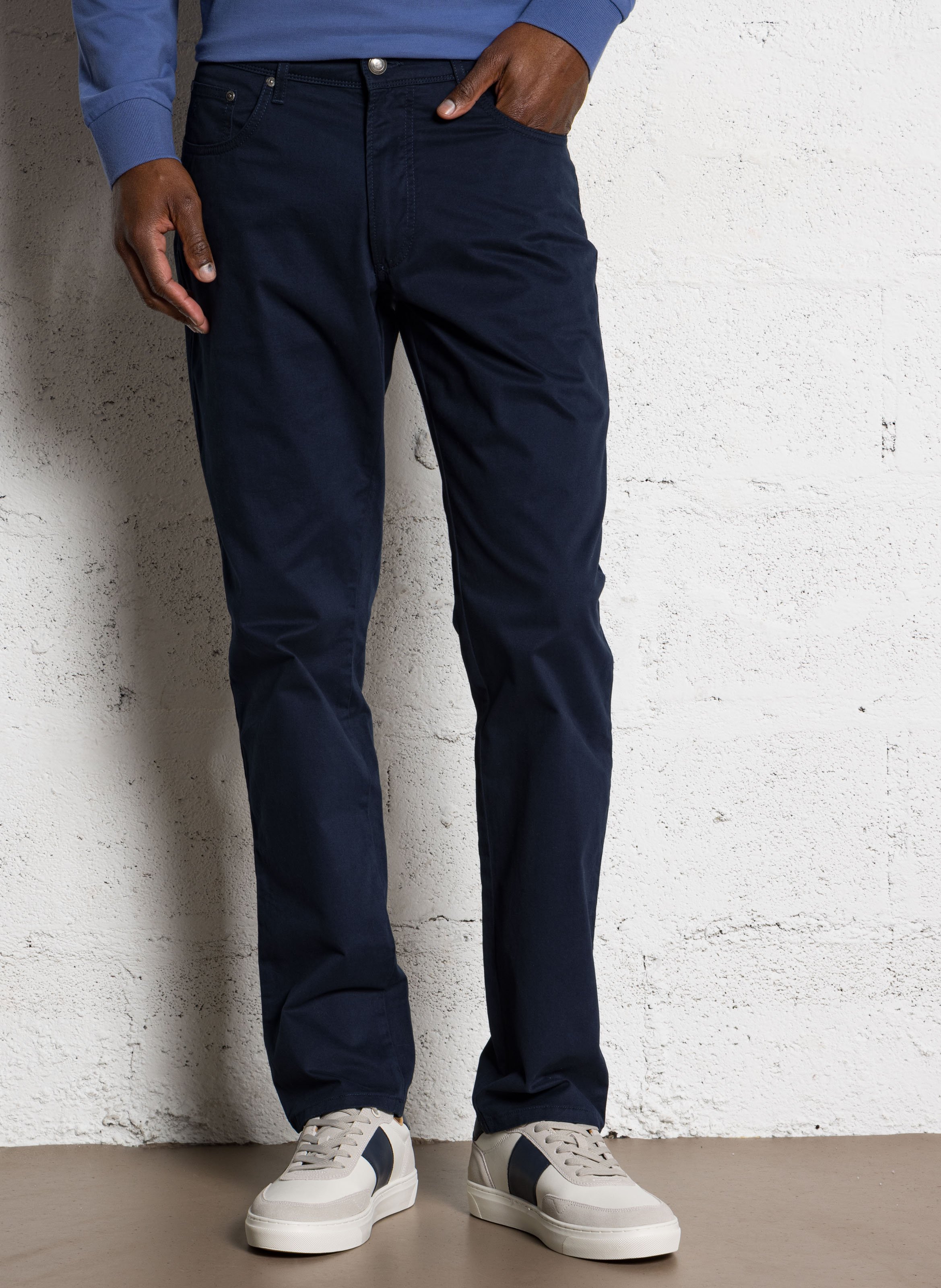 Bucket Hat aus Baumwoll-Mix HACKETT Blau