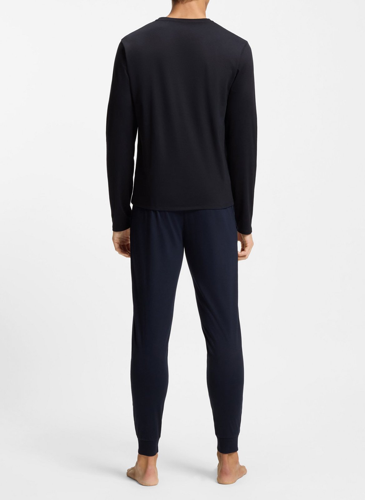 Cotton pajama set BOSS Blue