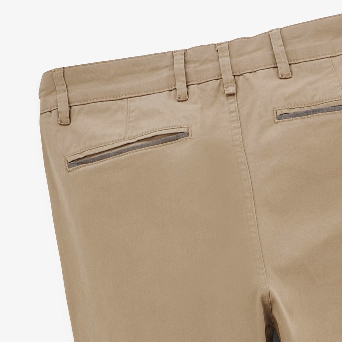 Straight-cut chino trousers SERGE BLANCO Beige