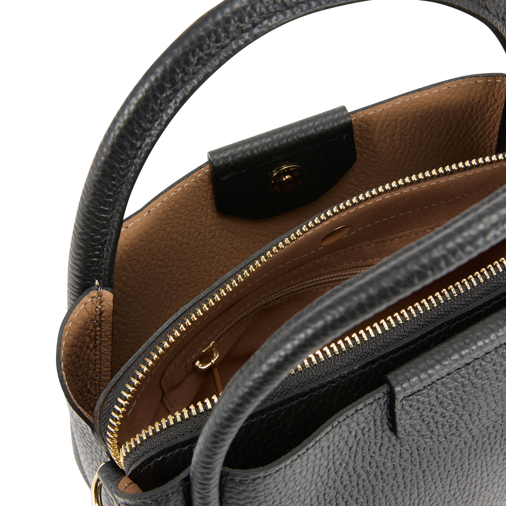 Sac à main en cuir LANCASTER PARIS Noir