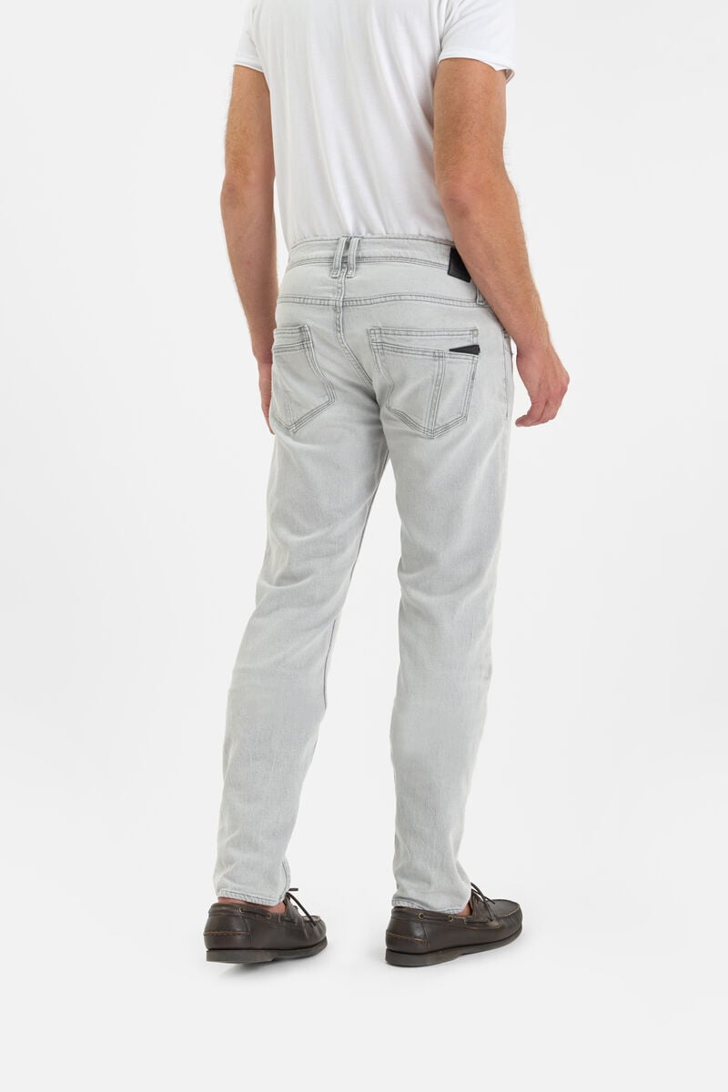 Slim stretch jeans, length 34 LE TEMPS DES CERISES Grey